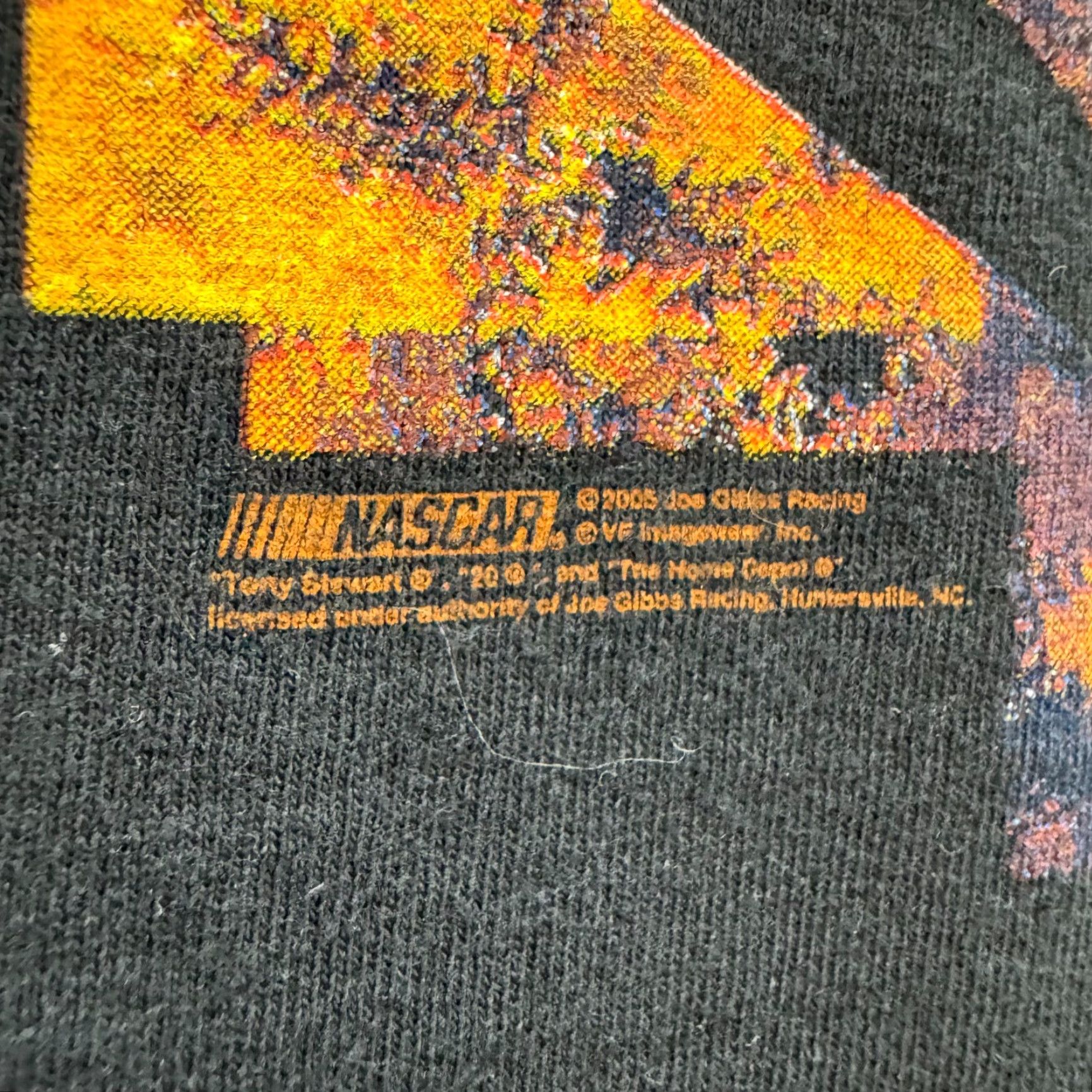 Chase Authentics Y2K Vintage Joe Gibbs NASCAR Racing T-Shirt XL Mens Graphic Black Home Depot Size US XL / EU 56 / 4 - 4 Thumbnail