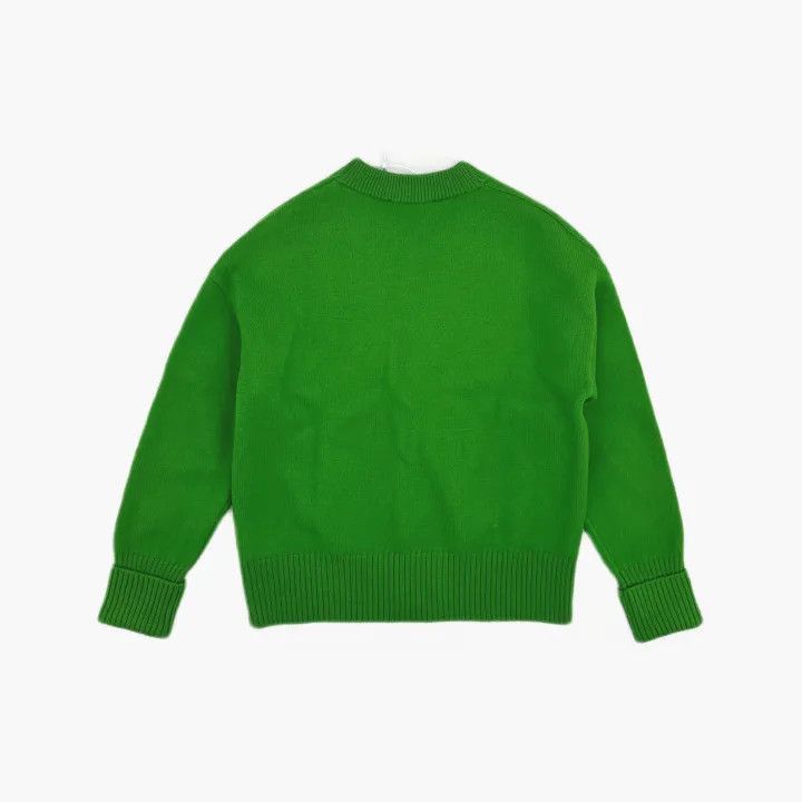 AMI AMIPARIS Green V-Neck Wool Cardigan -2507 Size US XS / EU 42 / 0 - 3 Thumbnail
