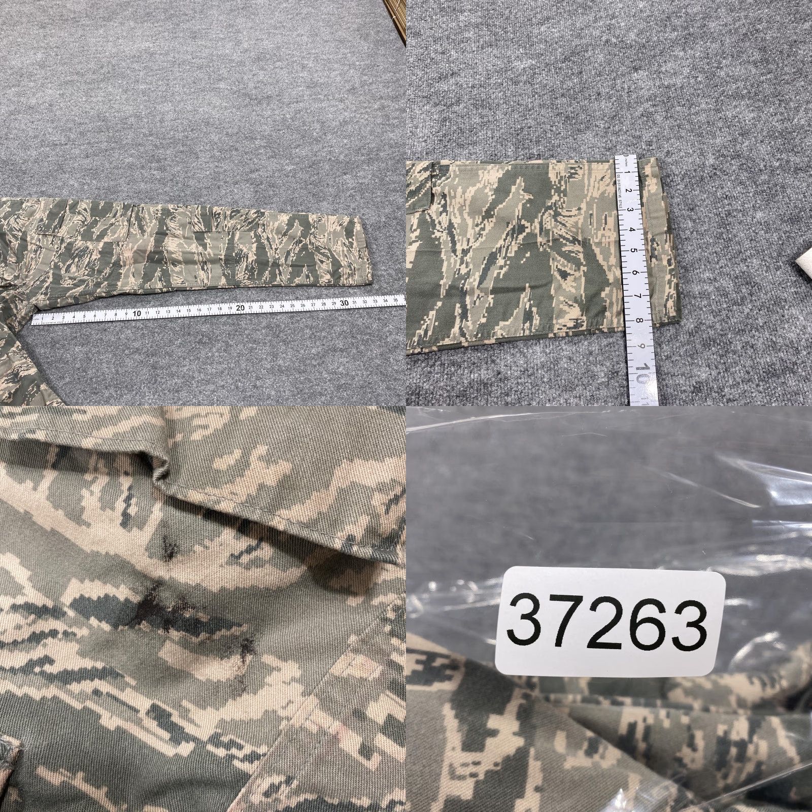 Vintage Propper International Cargo Pants Mens 32x32 Green Camouflage Air Force Utility Pants Size US 32 / EU 48 - 8 Thumbnail