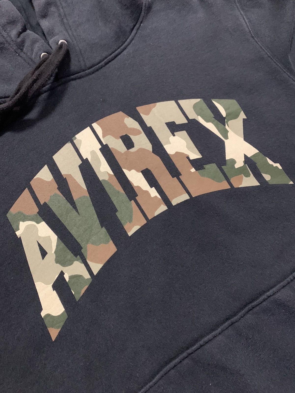 Avirex AVIREX Camo Spellout Hoodie Size US L / EU 52-54 / 3 - 12 Thumbnail