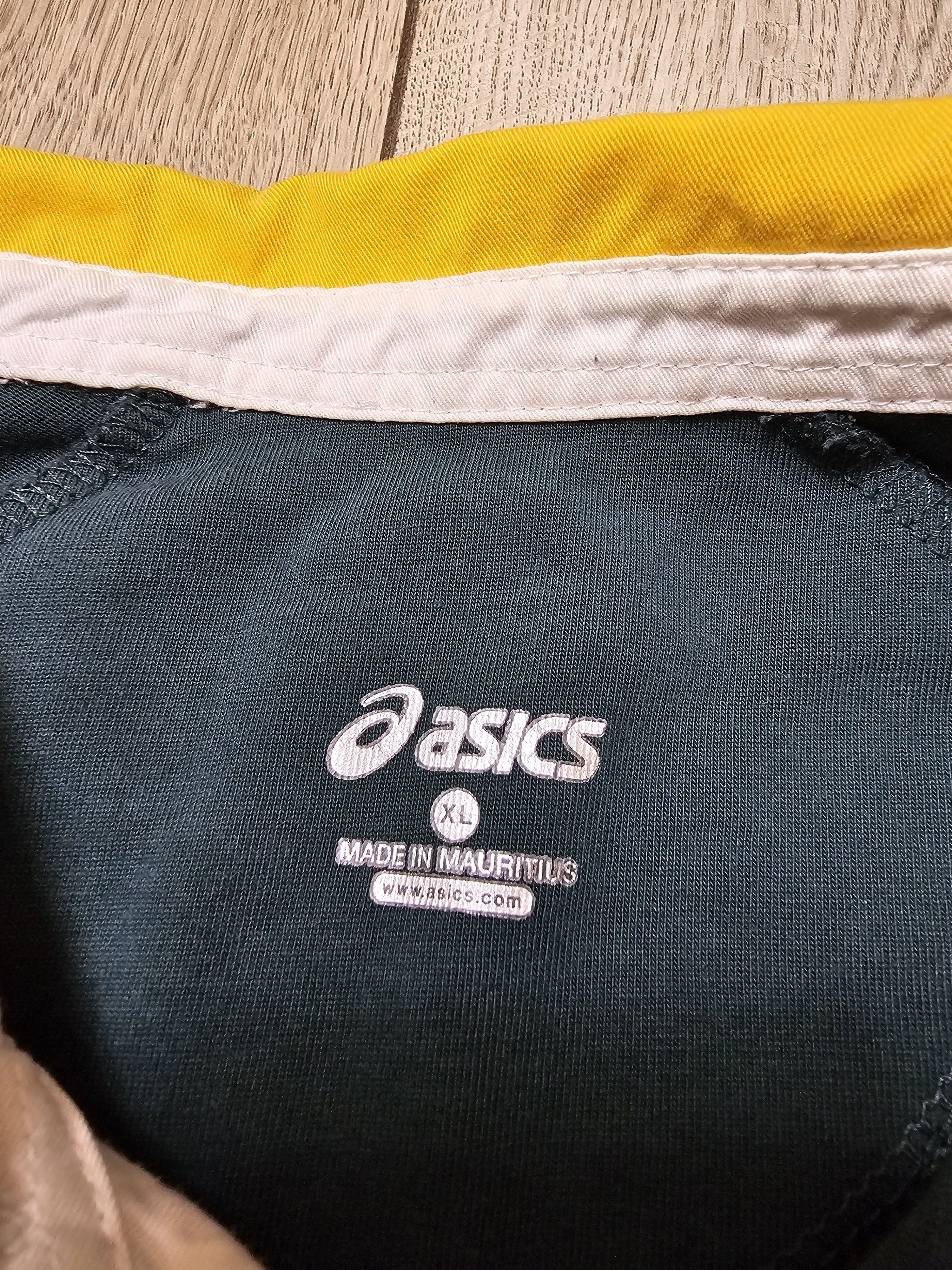 Asics SOUTH AFRICA RUGBY JERSEY VINTAGE WORLD SEVENS UNION RUGBY Size US XL / EU 56 / 4 - 5 Thumbnail