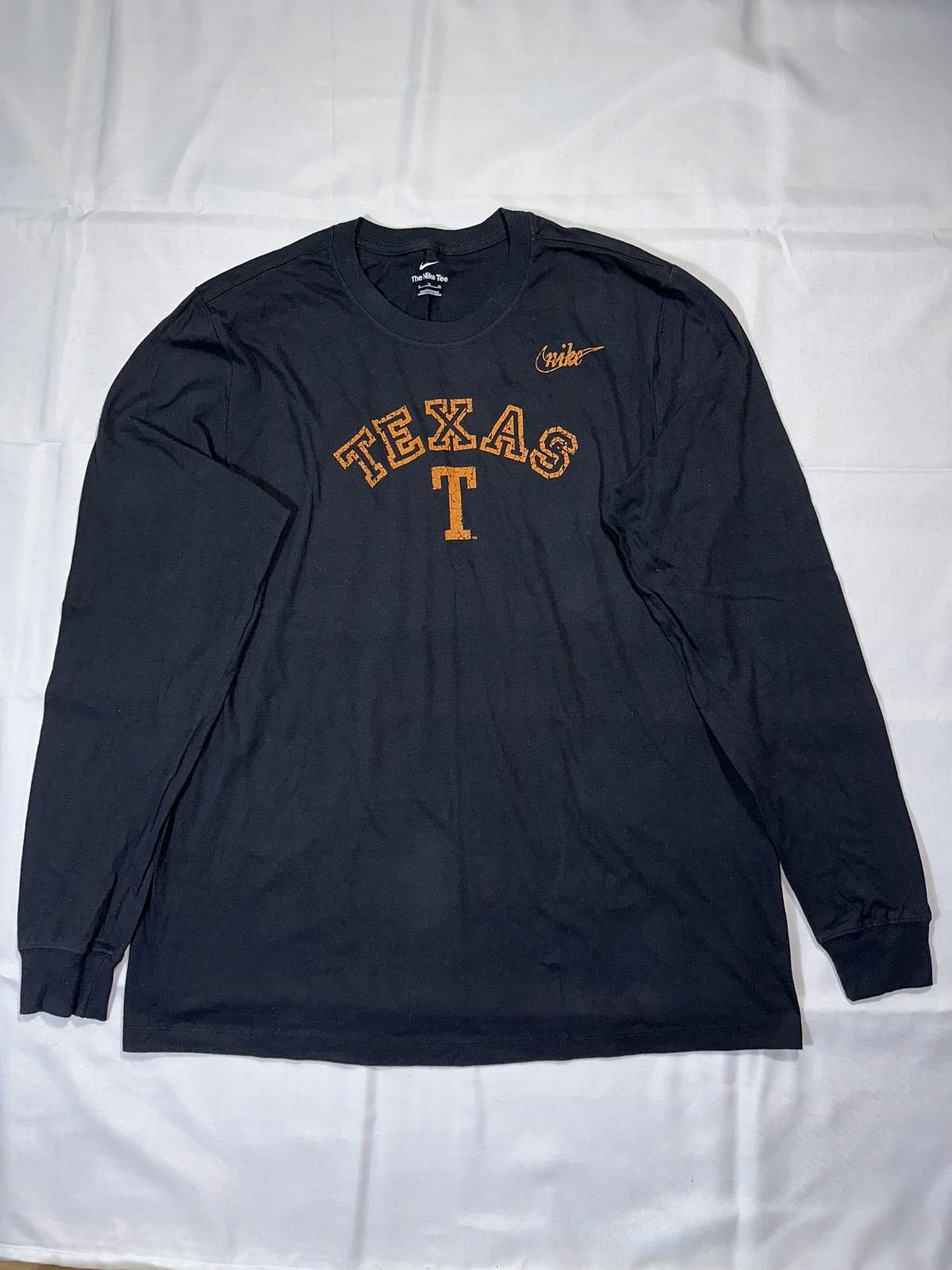 Nike Nike Texas Longhorns Arch & Logo Two-Hit Long Sleeve T-Shirt Size US XL / EU 56 / 4 - 1 Thumbnail