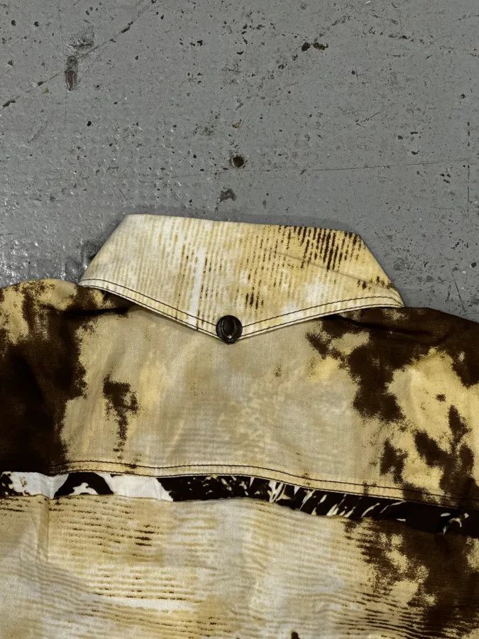 Just Cavalli 2000s Cavalli Brown & Beige Horse Ranch Shirt Size S / US 4 / IT 40 - 10 Thumbnail