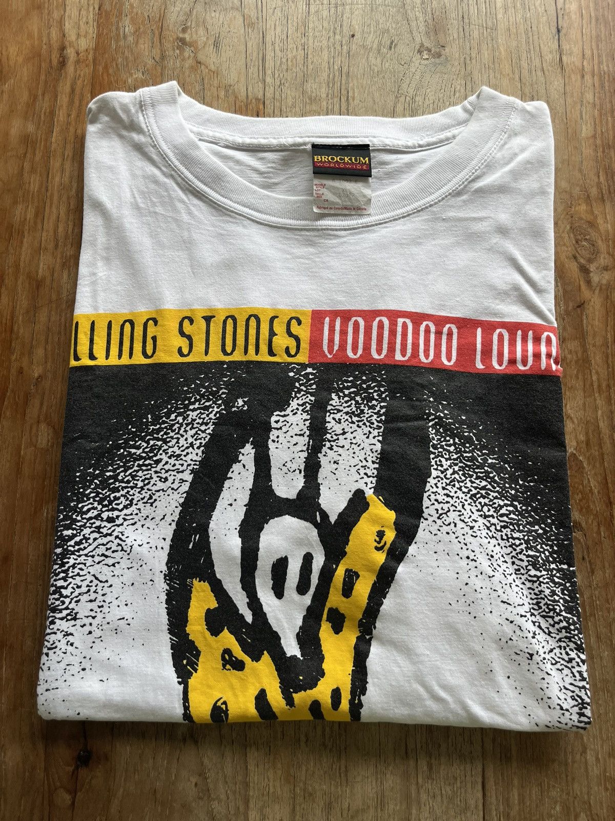 Band Tees × The Rolling Stones × Vintage Vintage Rolling Stones Voodoo Lounge 1994’s (CA) Tshirt Size US XL / EU 56 / 4 - 1 Thumbnail