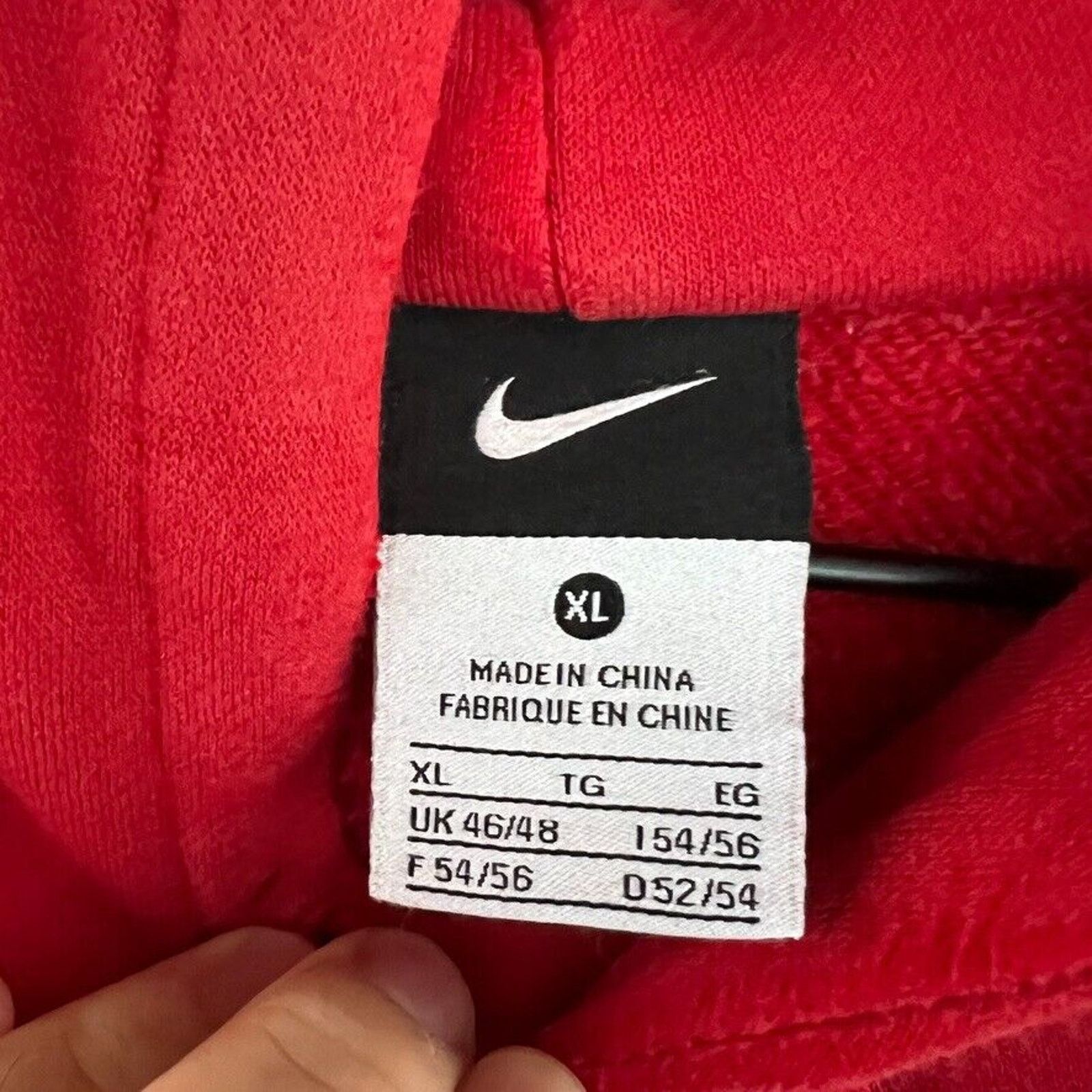 Nike VTG Nike USMNT Soccer Red Snake Men's Hoodie XL Size US XL / EU 56 / 4 - 5 Thumbnail