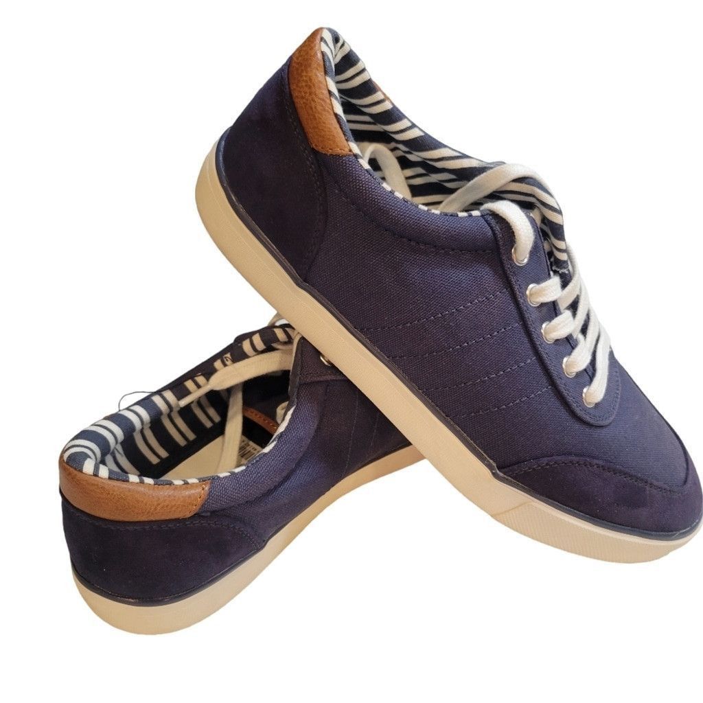 Club Room Club Room Cameron Sneaker Navy Cotton Men's. Size 8M. NWOT Size US 8 / EU 41 - 1 Thumbnail
