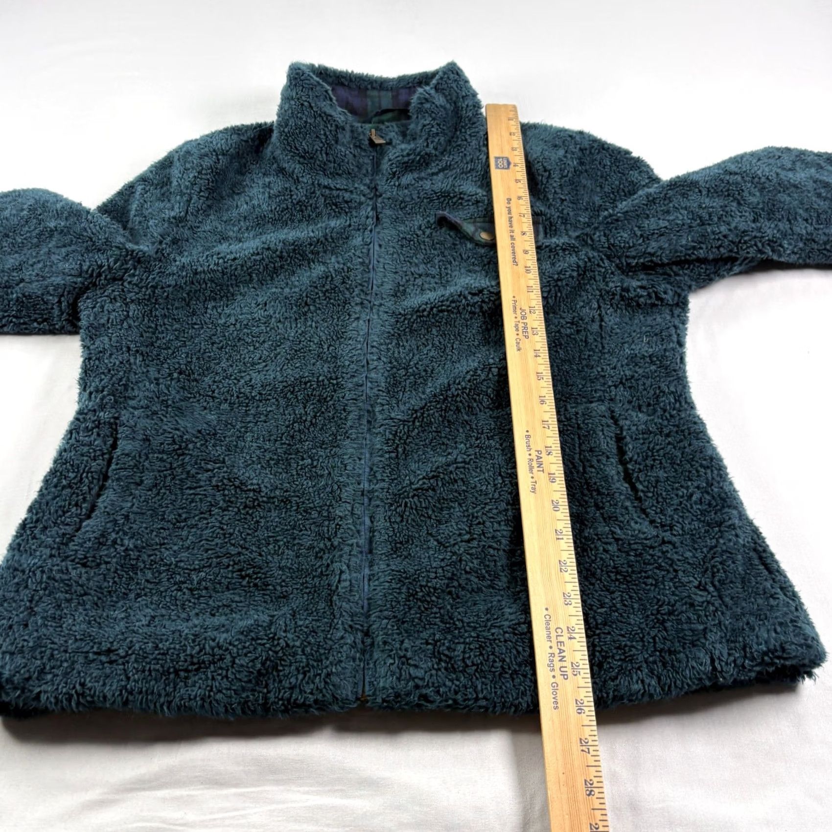 Pendleton Pendleton Jacket Womens Large Blue Green Sherpa Full Zip Fleece Coat Casual"} Size L / US 10 / IT 46 - 5 Thumbnail