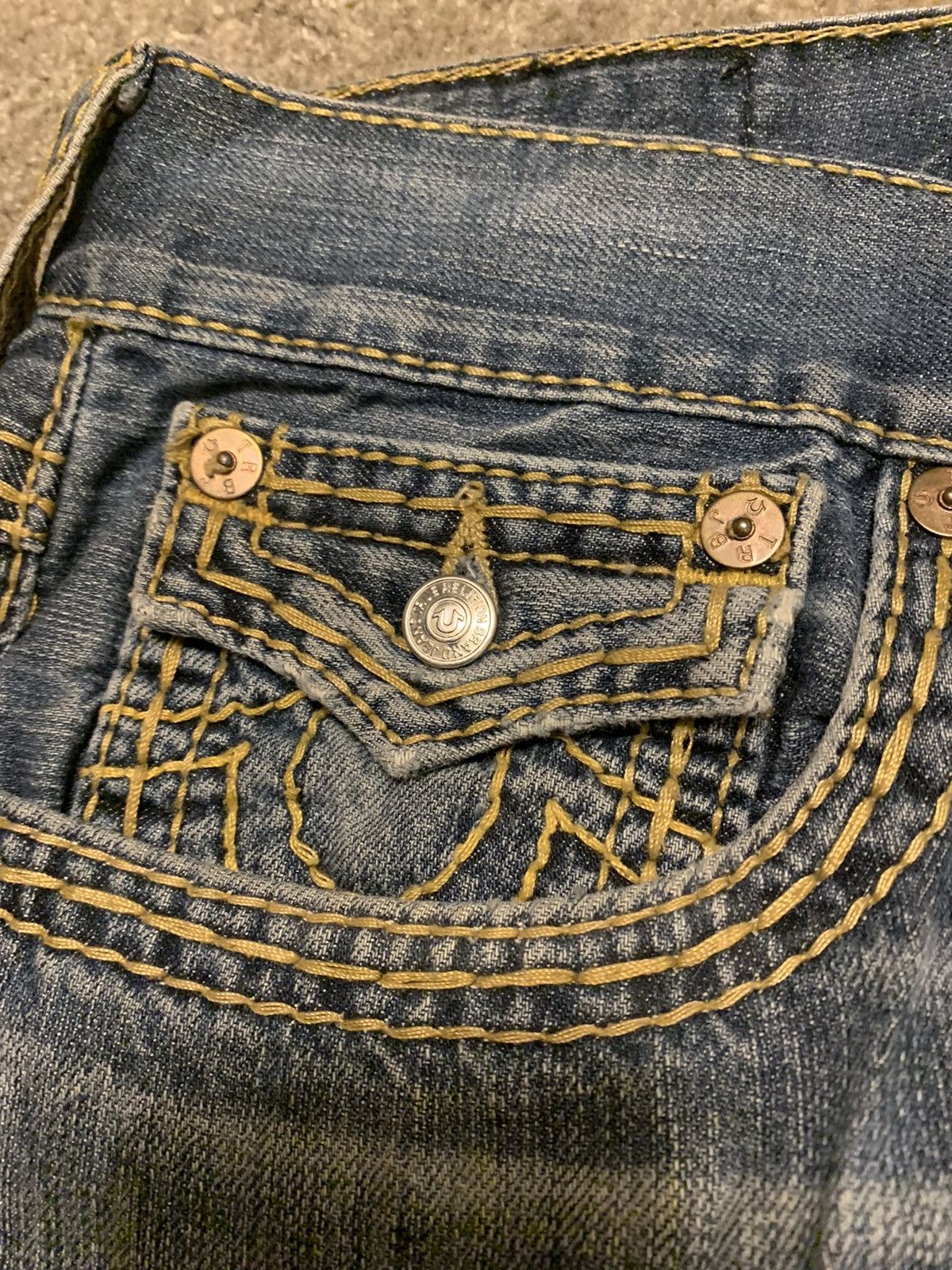 True Religion True Religion Boot Cut Y2K Denim Jeans Size US 34 / EU 50 - 7 Thumbnail