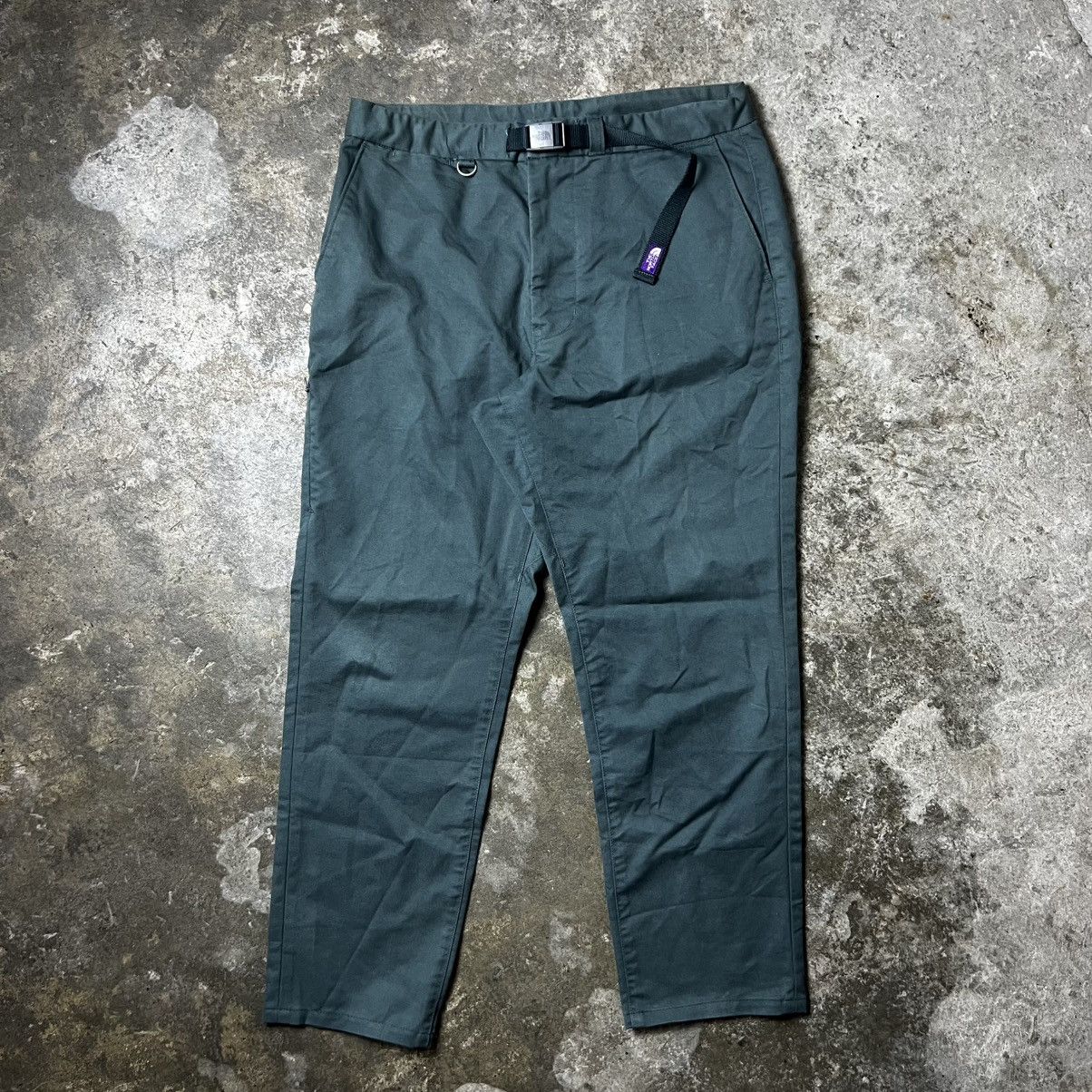 Nanamica × The North Face Purple Label The North Face x Nanamica - Twill Tapered Pants - Sage Green Size US 30 / EU 46 - 3 Thumbnail