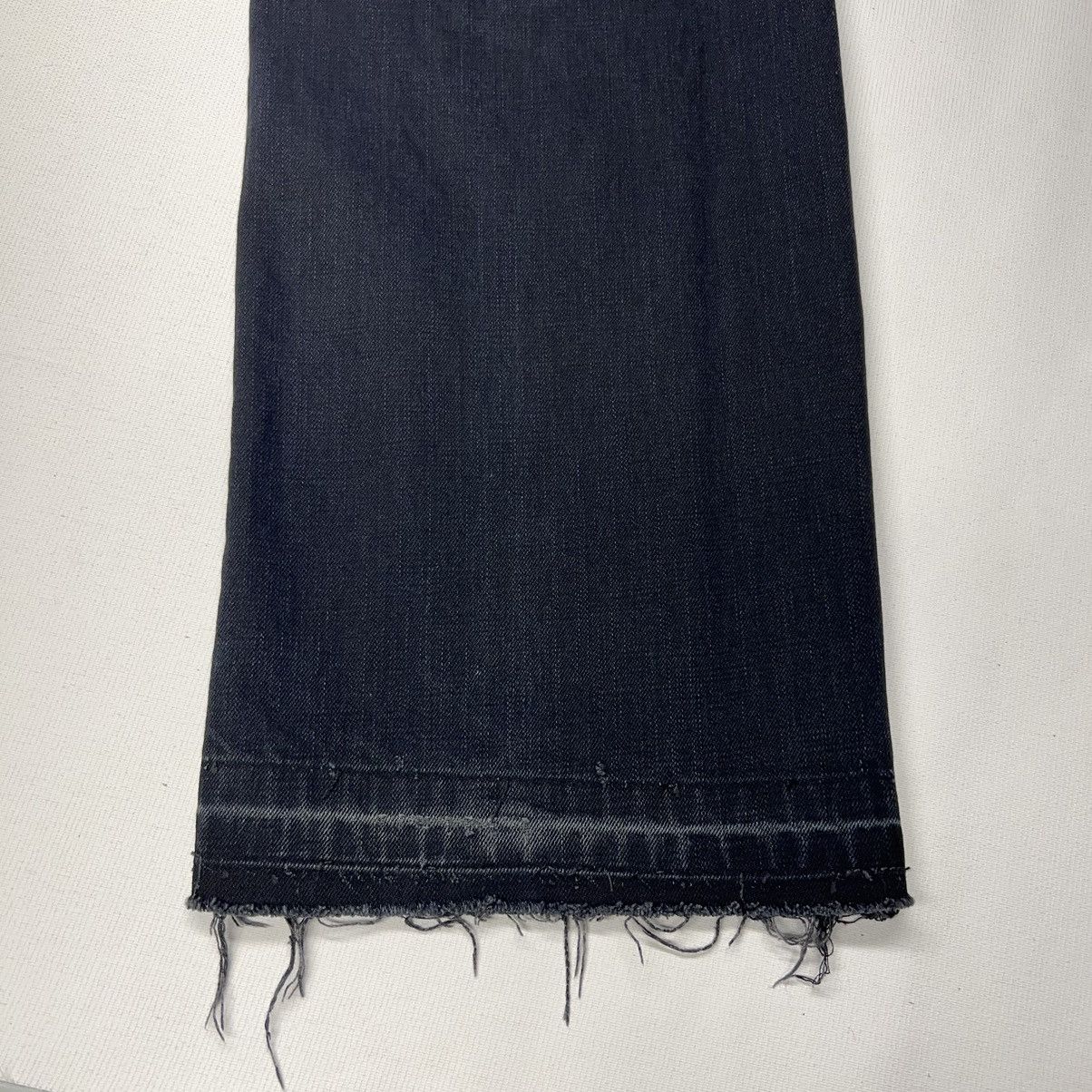 Vintage Parish Jeans Black Denim Straight Distressed Y2K Baggy Size US 40 / EU 56 - 18 Thumbnail