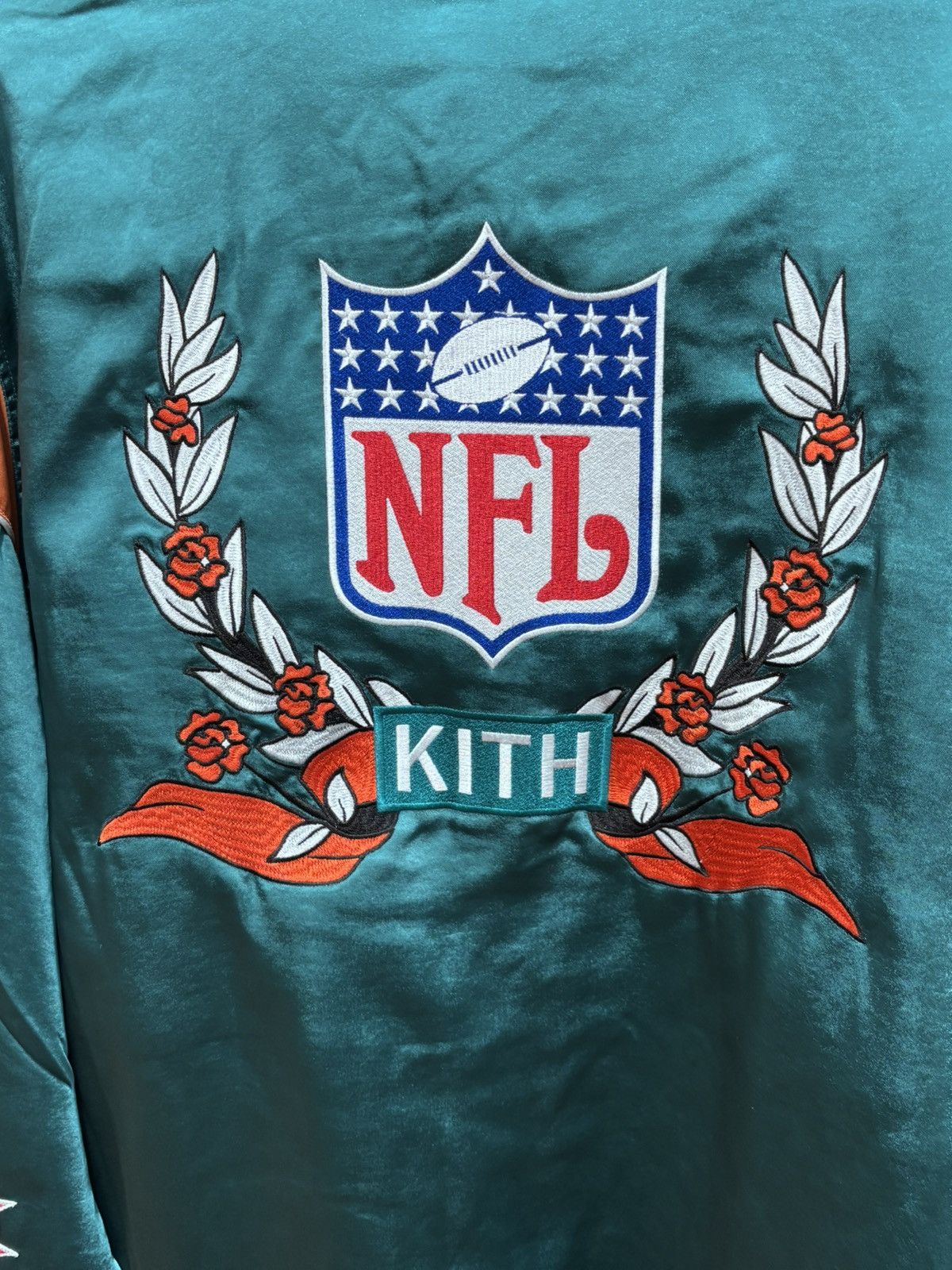 Kith Kith X Nfl Dolphins Kieran Coaches Jacket Size US M / EU 48-50 / 2 - 10 Thumbnail