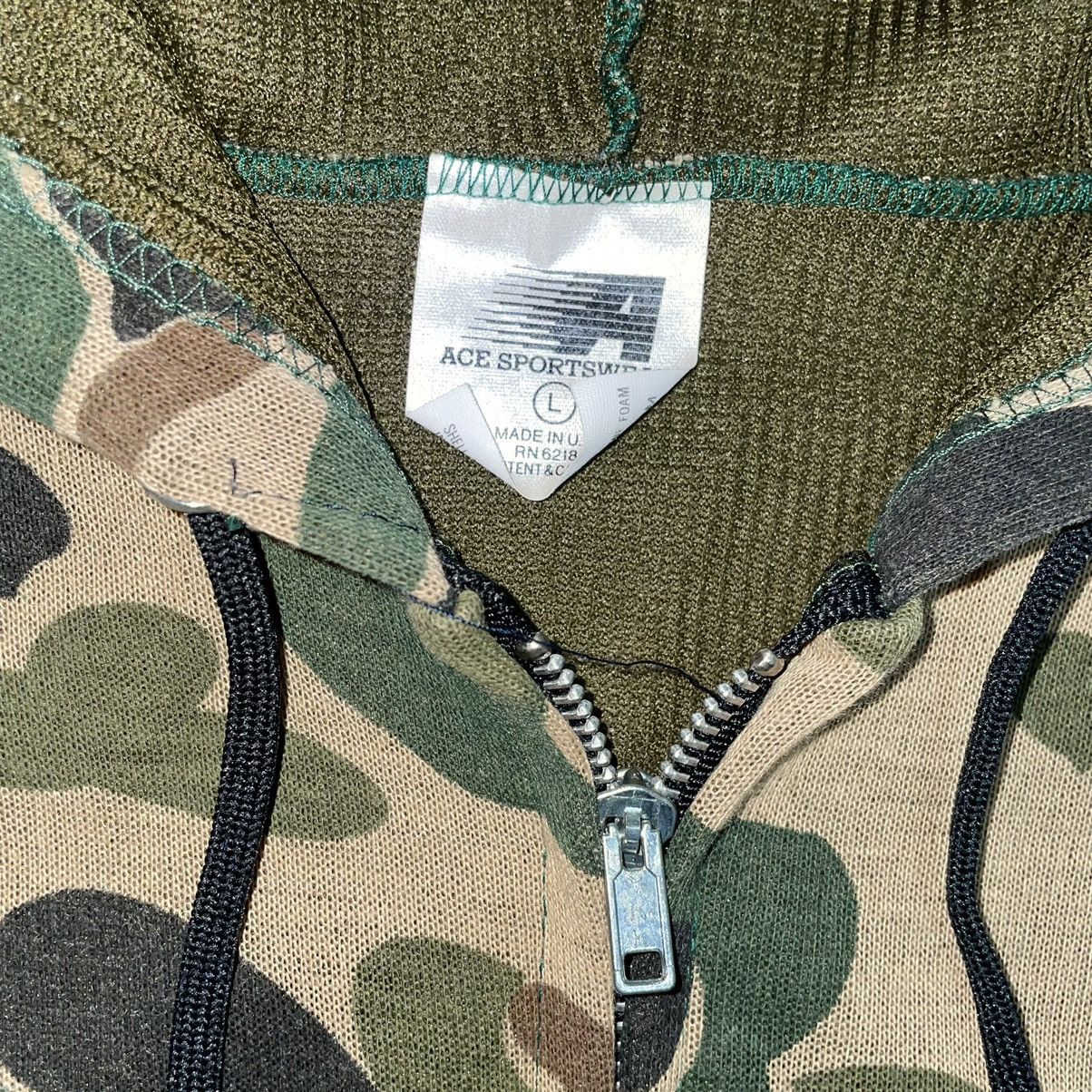Vintage Vintage Thermal Lined Green Duck Camo Zip Up Size US L / EU 52-54 / 3 - 2 Thumbnail