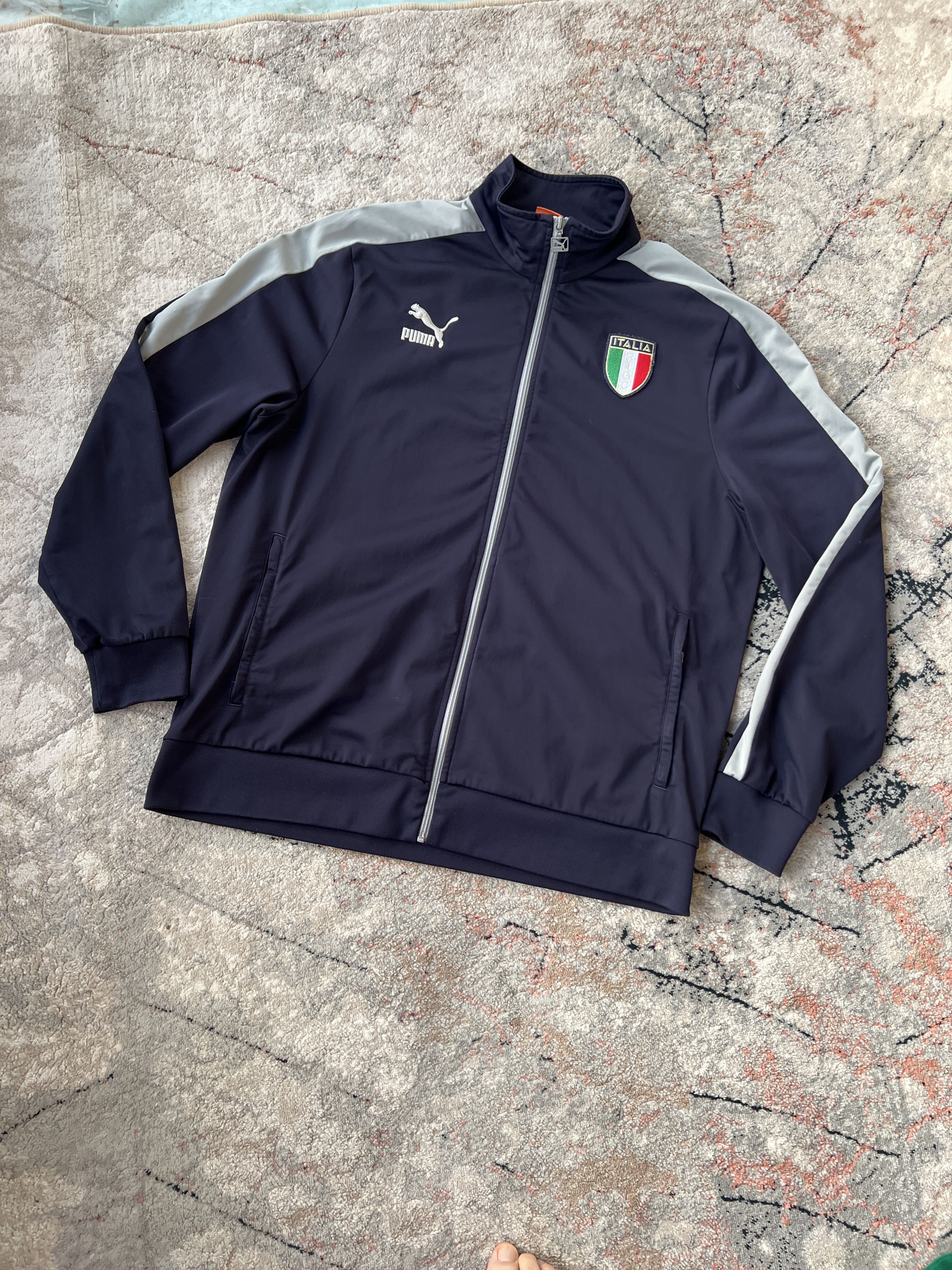 Puma Puma Italia Vintage Track Jacket Size US XXL / EU 58 / 5 - 1 Thumbnail