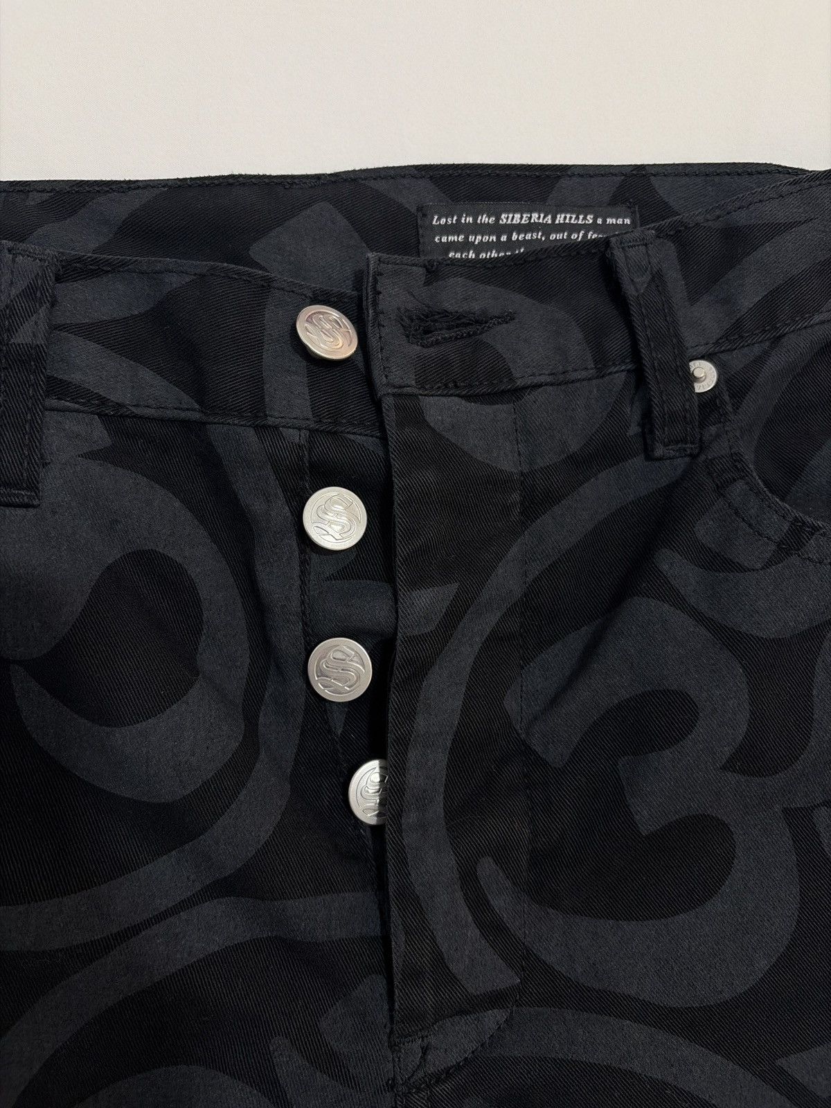Siberia Hills Siberia Hills Black Ohm Pants Size US 30 / EU 46 - 4 Thumbnail