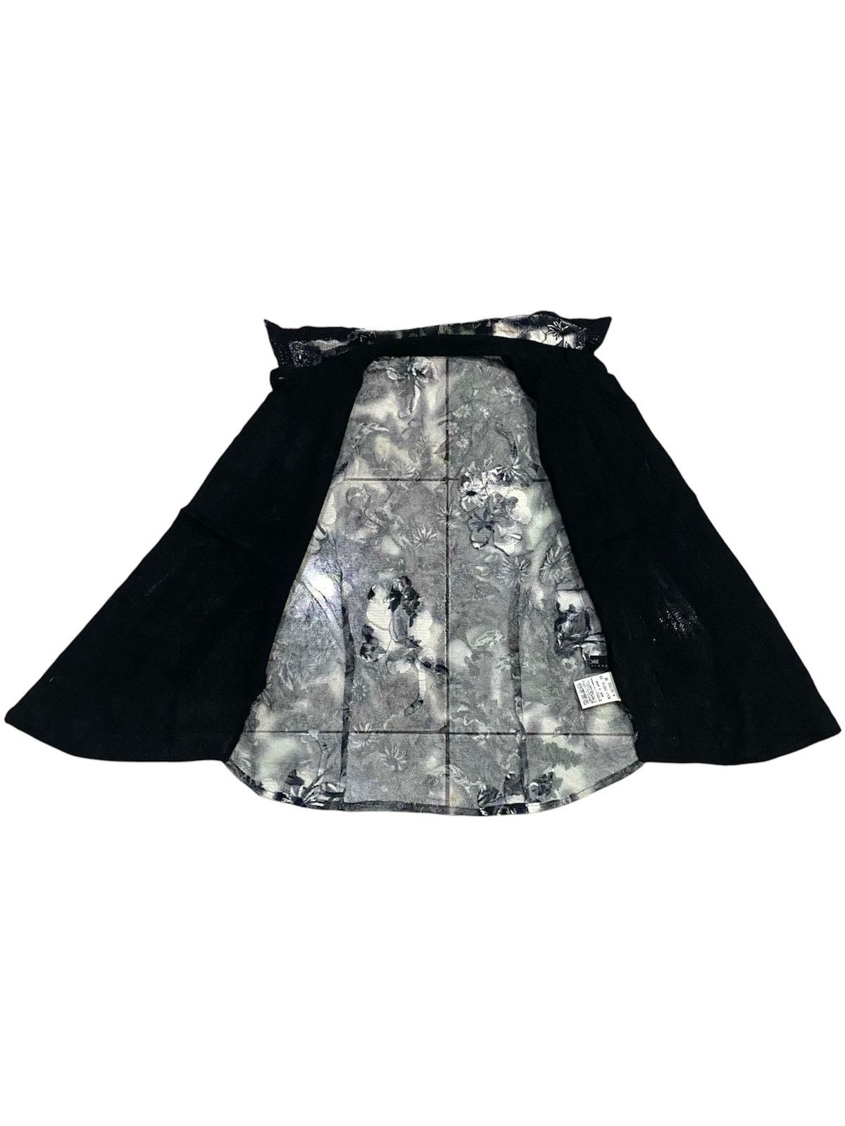 If Six Was Nine Japanese Brand Pinore Collection Mesh Button Up Sleeveless Size XS / US 0-2 / IT 36-38 - 3 Thumbnail