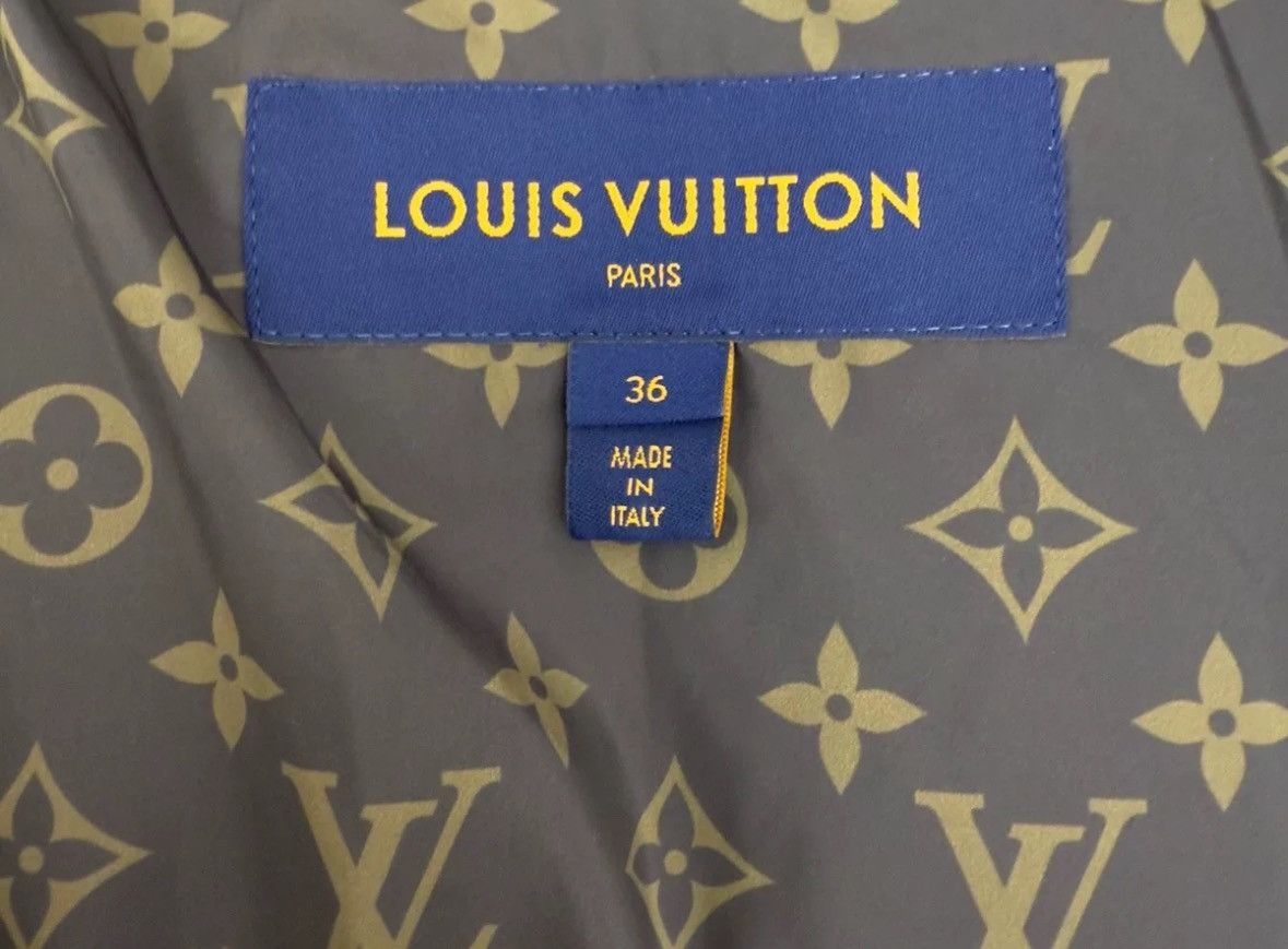 Louis Vuitton Louis Vuitton White classic leather logo button down jacket Size US S / EU 44-46 / 1 - 6 Thumbnail