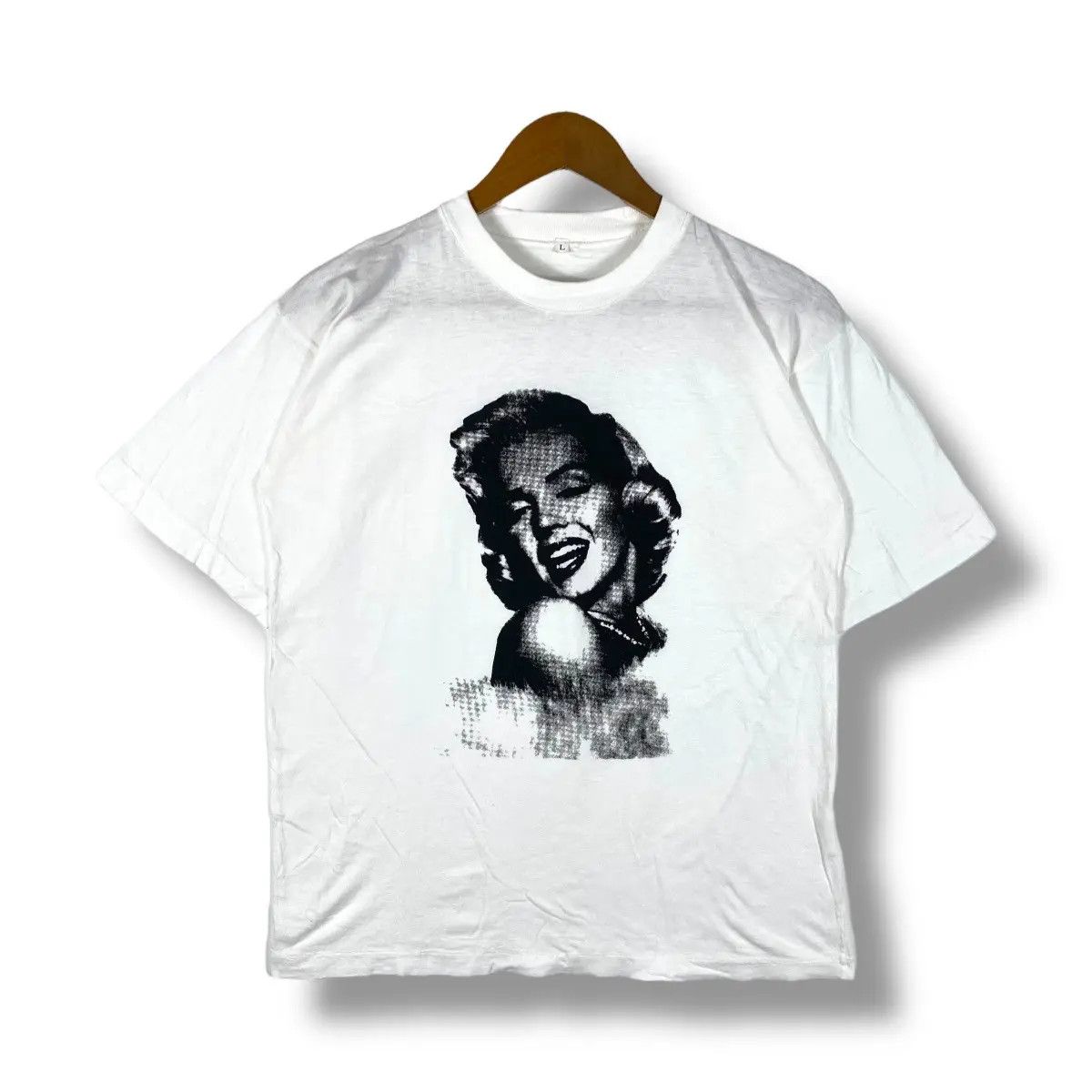 Band Tees Vintage 80's MARILYN MONROE Graphic Japan Promo Tee Shirt Size US L / EU 52-54 / 3 - 1 Thumbnail