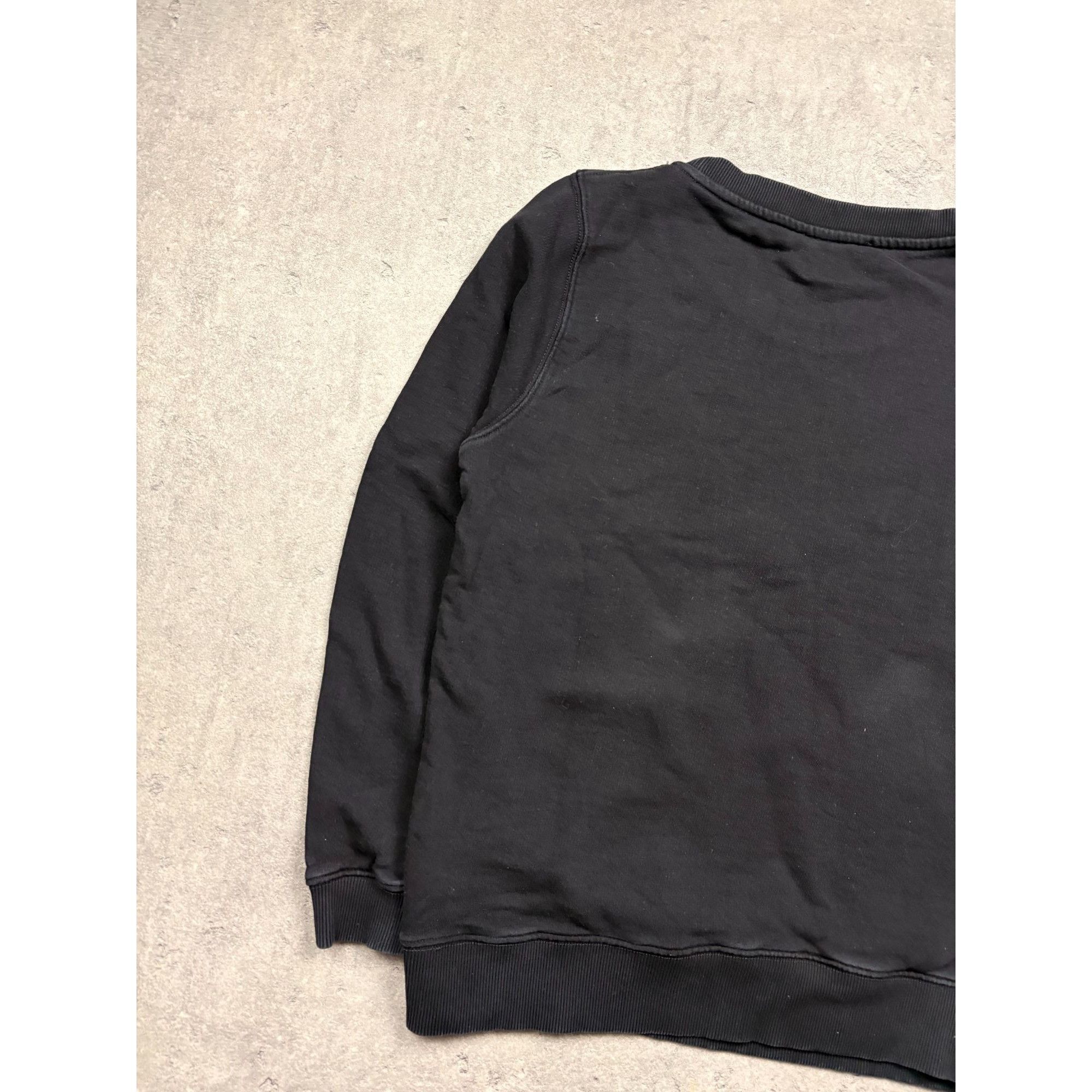 Diesel Diesel Black Crewneck Sweatshirt With "Only The Brave" Graph Size US M / EU 48-50 / 2 - 9 Thumbnail