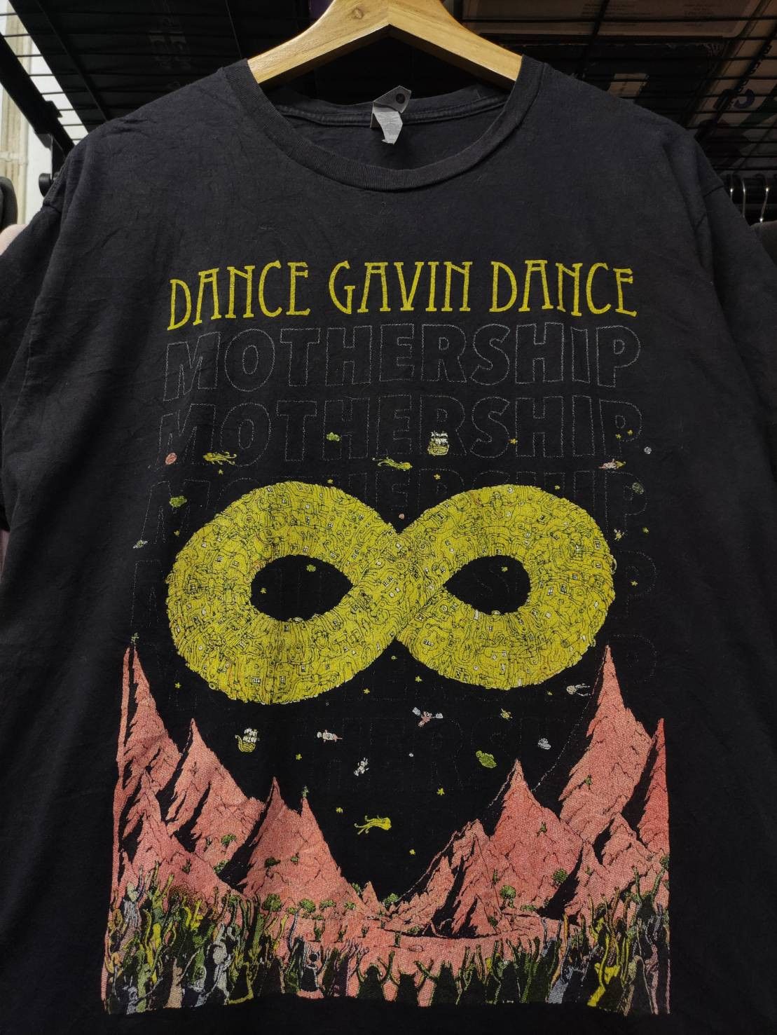 Band Tees Dance Gavin Dance Band " Mothership " Album Promo T-Shirt Size US L / EU 52-54 / 3 - 1 Thumbnail
