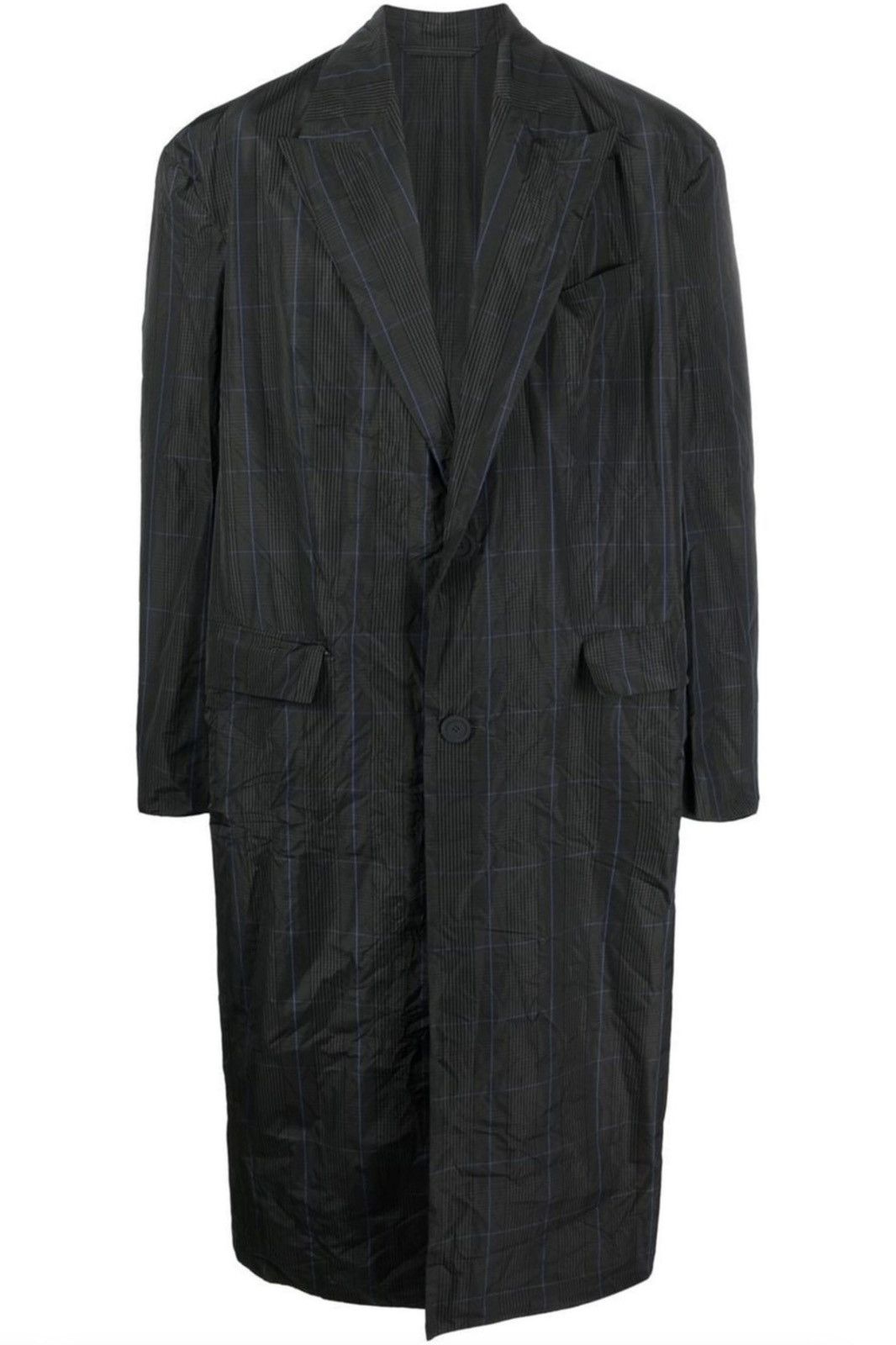 Balenciaga Balenciaga Prince of Wales check trench coat Size US S / EU 44-46 / 1 - 1 Thumbnail