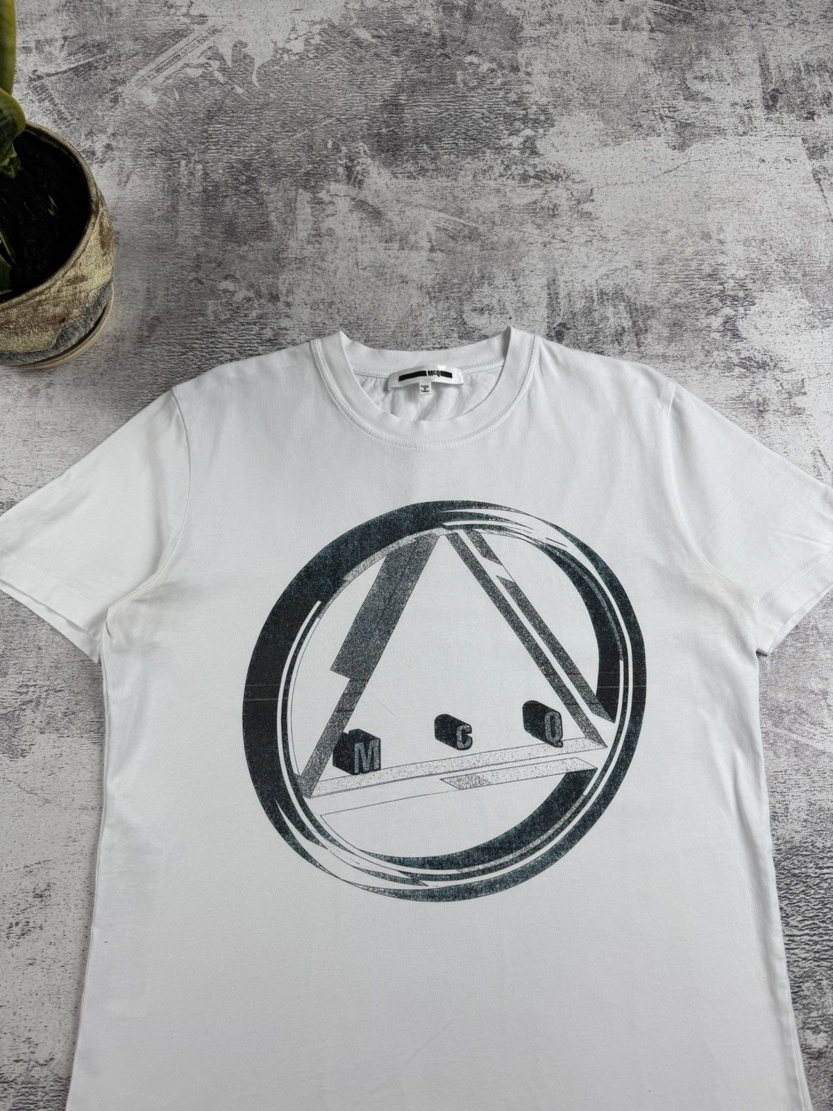 MCQ MCQ Alexander McQueen Icon Sphere Cotton Jersey T Shirt Tee Size US M / EU 48-50 / 2 - 5 Thumbnail