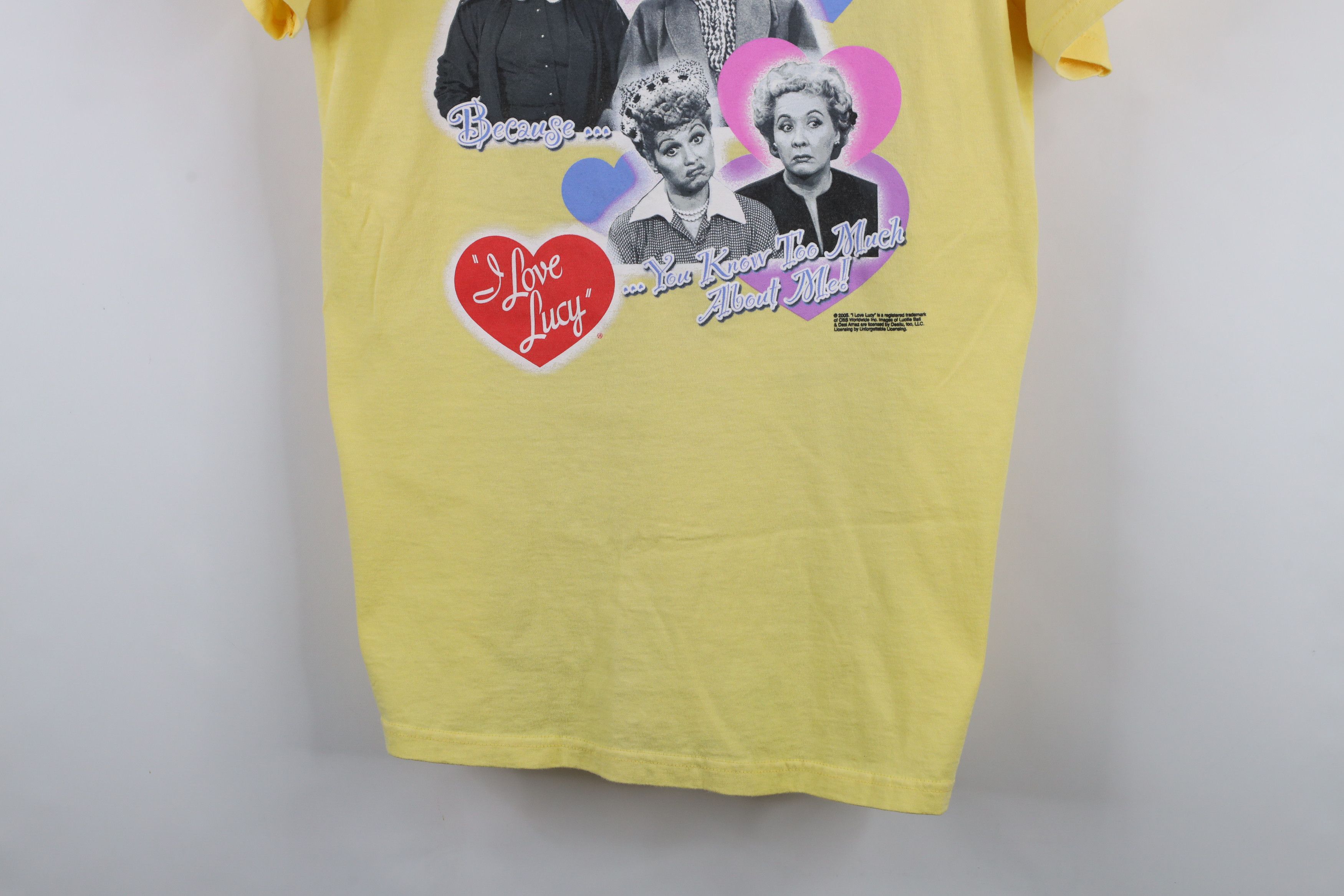 Vintage Vintage Y2K 2005 I Love Lucy We'll Be Best Friends T-Shirt Size US L / EU 52-54 / 3 - 3 Thumbnail