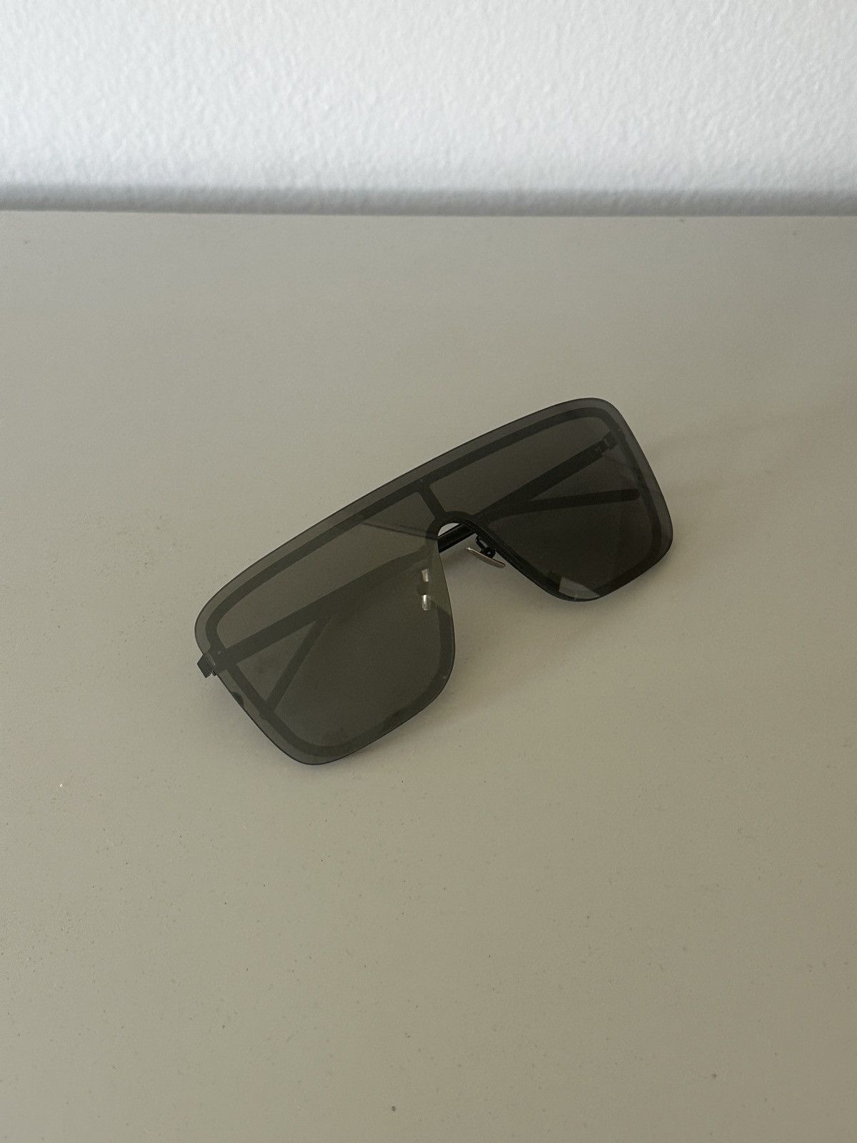 Saint Laurent Paris Saint Laurent metal MASK sunglasses Size ONE SIZE - 1 Thumbnail
