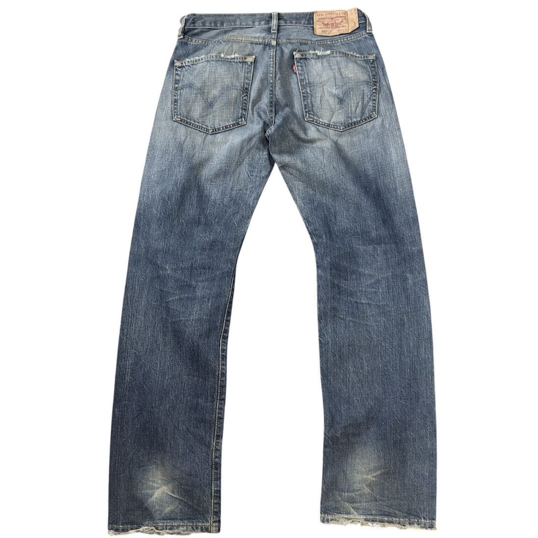 Engineered Garments × Levi's Vintage 2005 Y2K Levis 501 Distressed Denim W31 Size US 31 - 2 Thumbnail