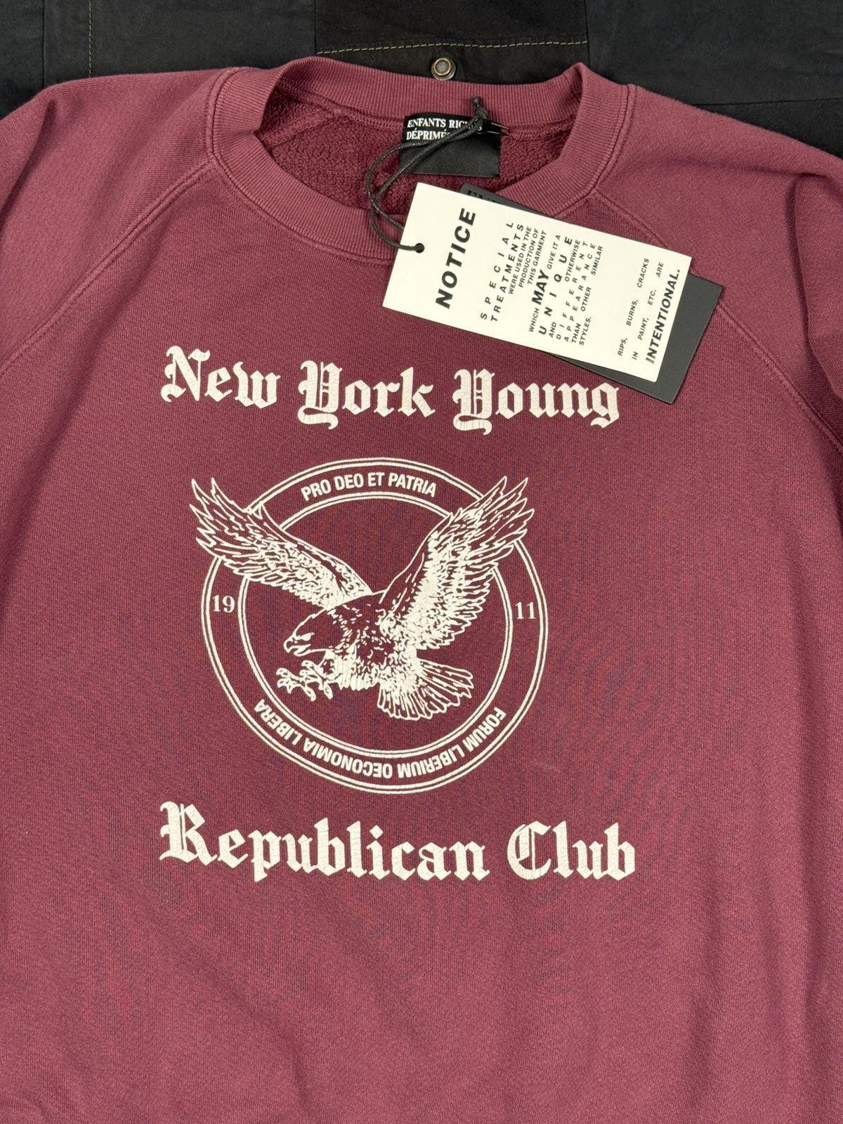 Enfants Riches Deprimes New York Young Republican Club Sweatshirt Size US L / EU 52-54 / 3 - 2 Thumbnail
