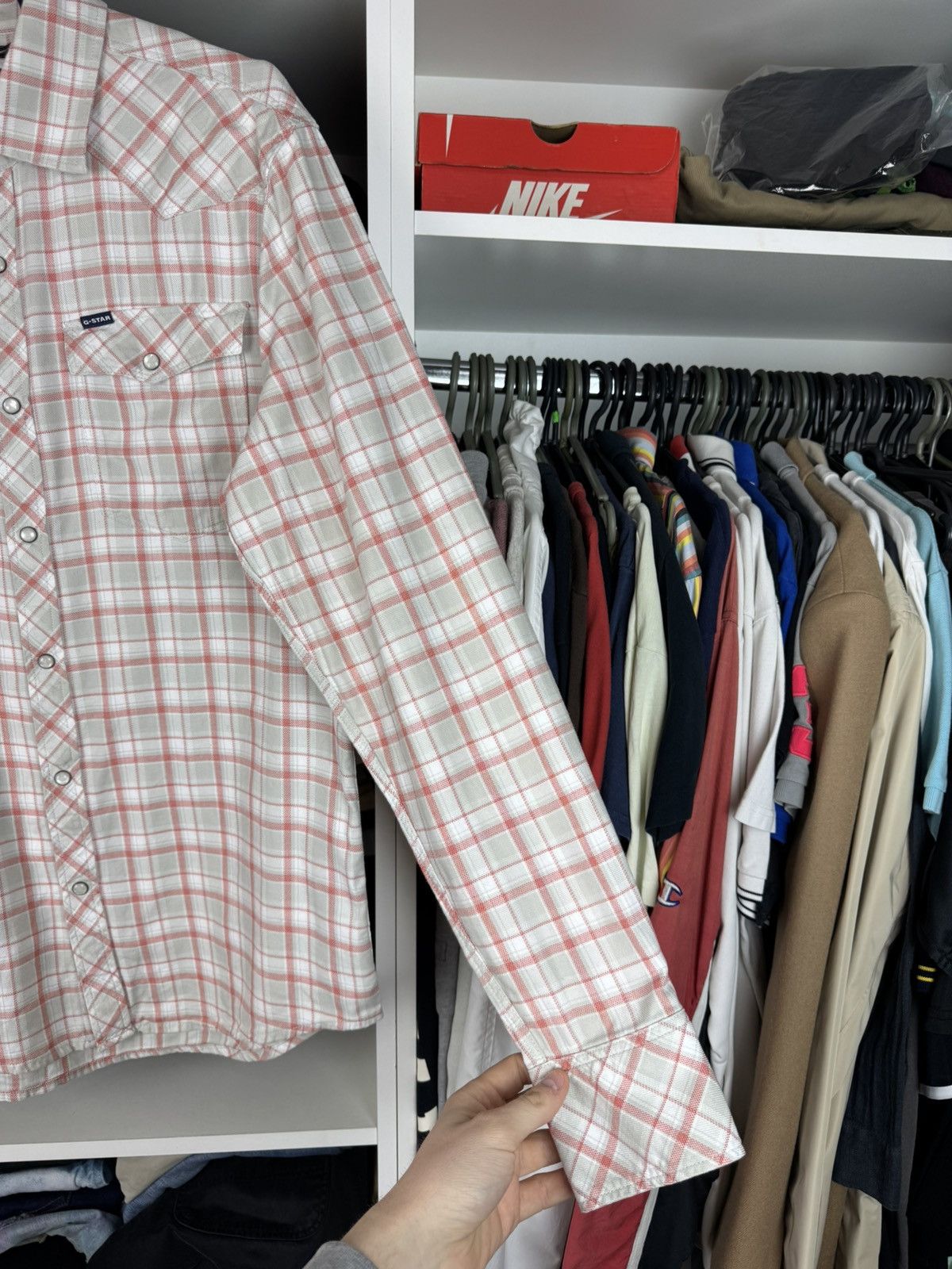 G-Star G Star Raw 3301 Slim Shirt L/S Size US M / EU 48-50 / 2 - 13 Thumbnail