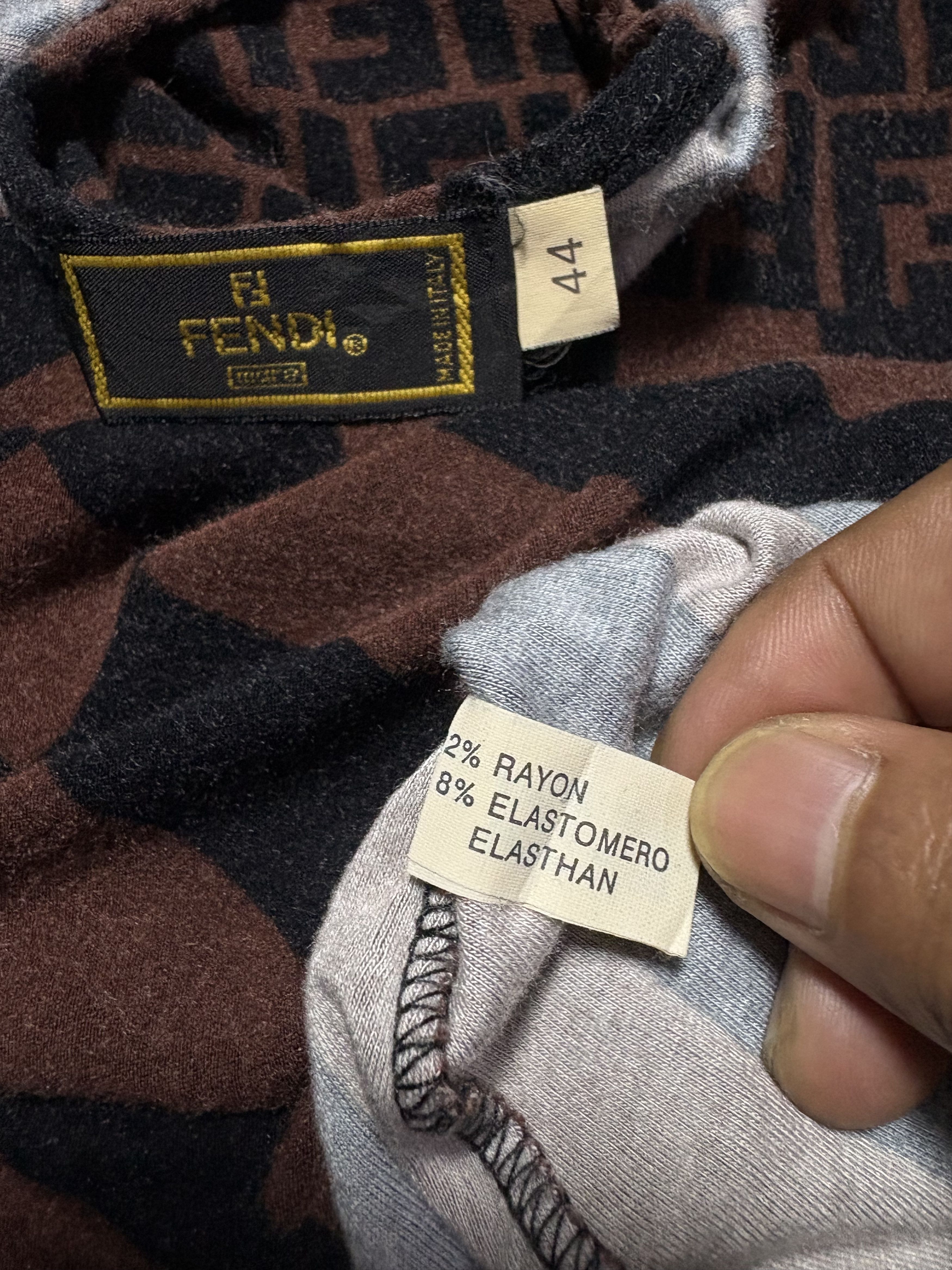 Fendi Fendi zucca monogram tshirt Size M / US 6-8 / IT 42-44 - 5 Thumbnail
