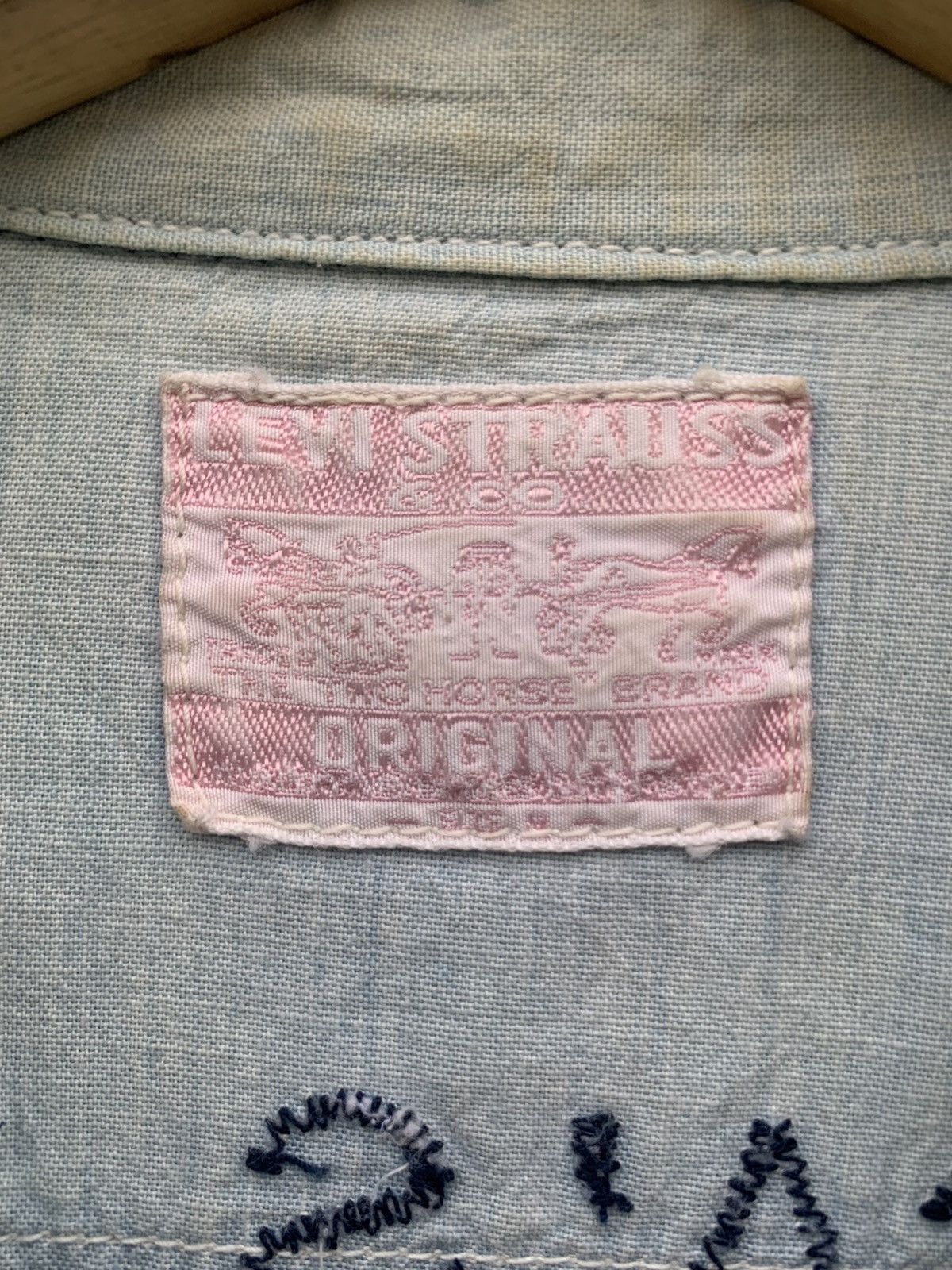Levi's Vintage Levi’s selvedge shirt patches Size US M / EU 48-50 / 2 - 18 Thumbnail