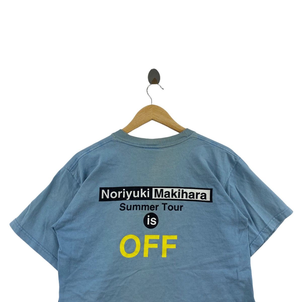 Vintage Vintage 90s NORIYUKI MAKIHARA Japanese Singer Summer Size US M / EU 48-50 / 2 - 2 Thumbnail
