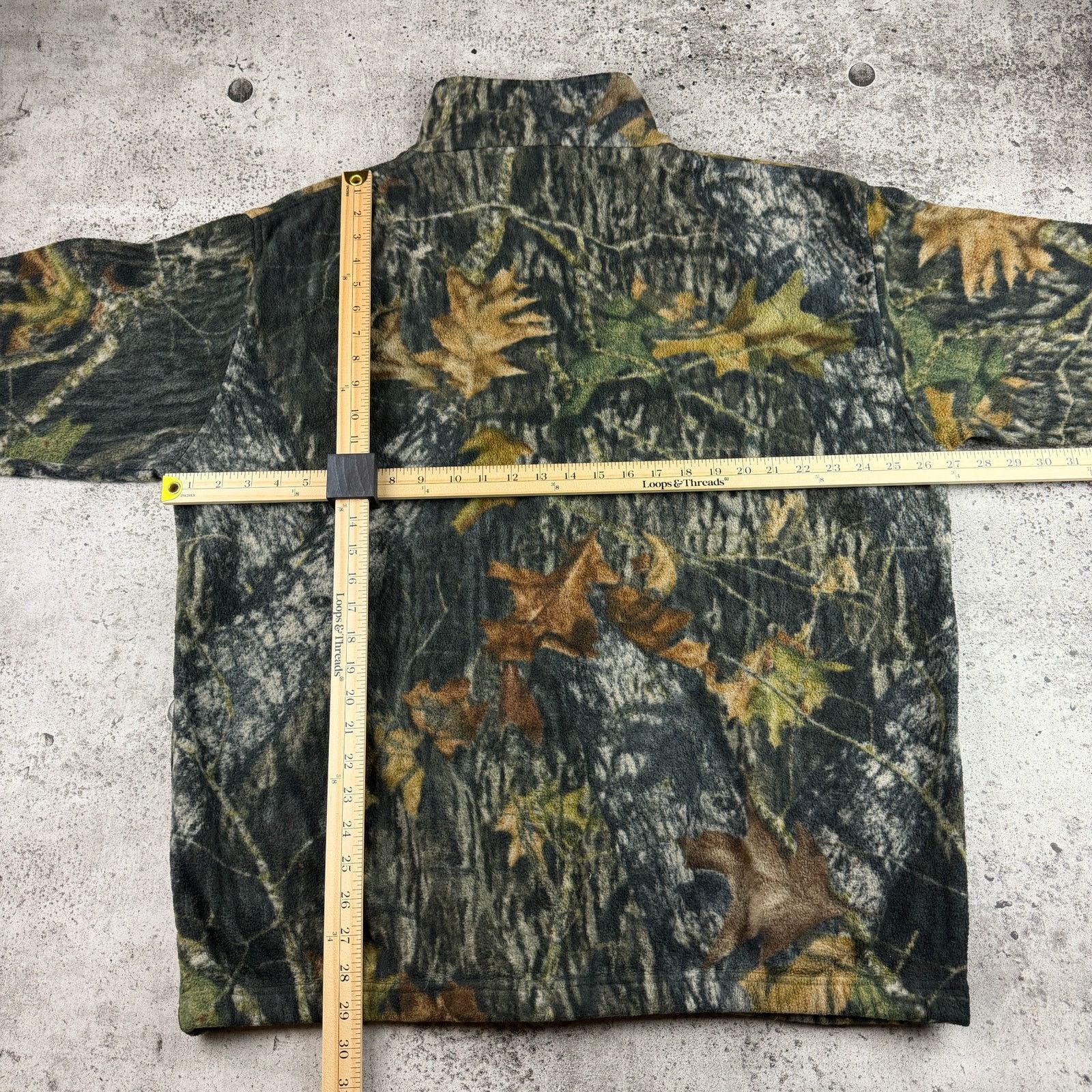 Mossy Oaks Vintage Mossy Oak Camo Zip Up Fleece Size XL Size US XL / EU 56 / 4 - 5 Thumbnail