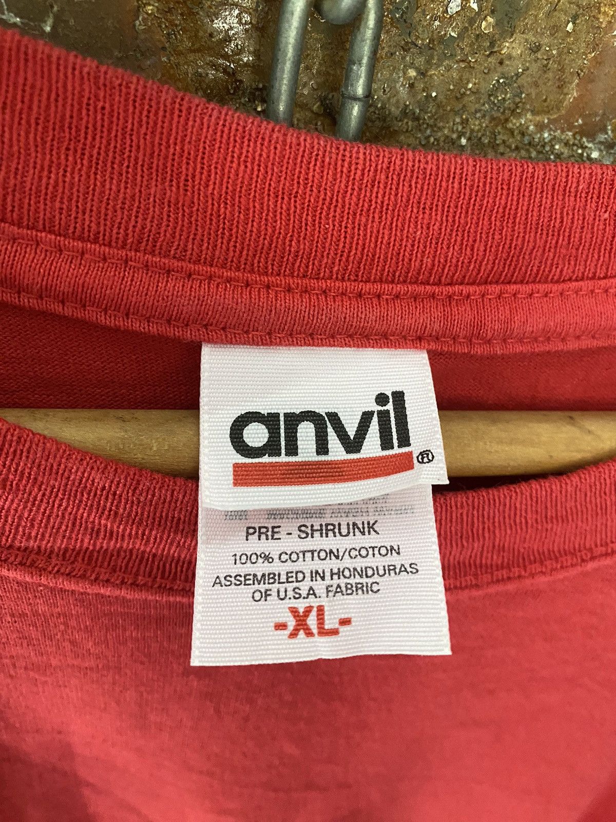 Vintage 1990s Prankster punk Anvil tee Size US XL / EU 56 / 4 - 8 Thumbnail
