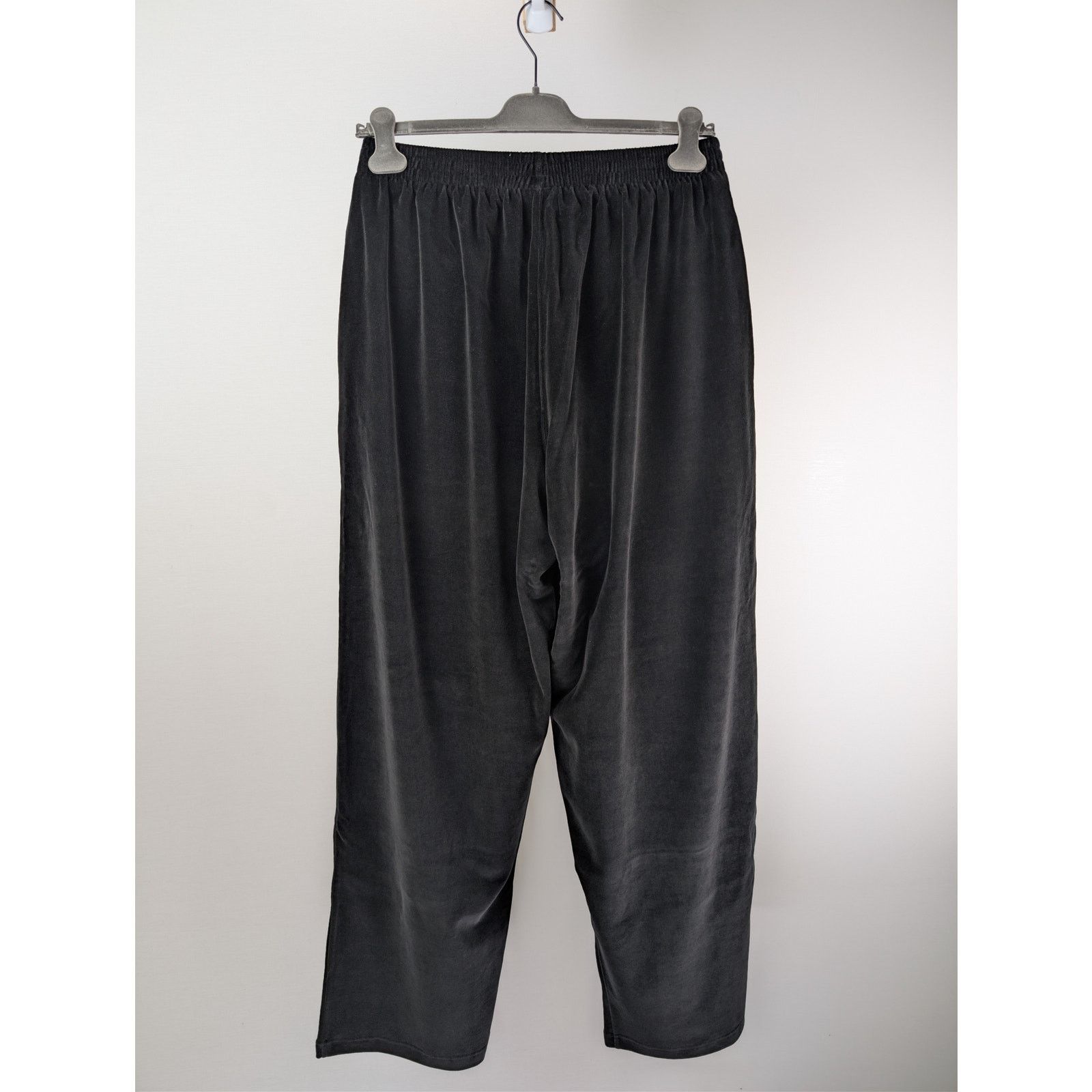 Balenciaga o1rshd1 Political Campaign Baggy Pants in Velvet Jersey Size US 34 / EU 50 - 12 Thumbnail