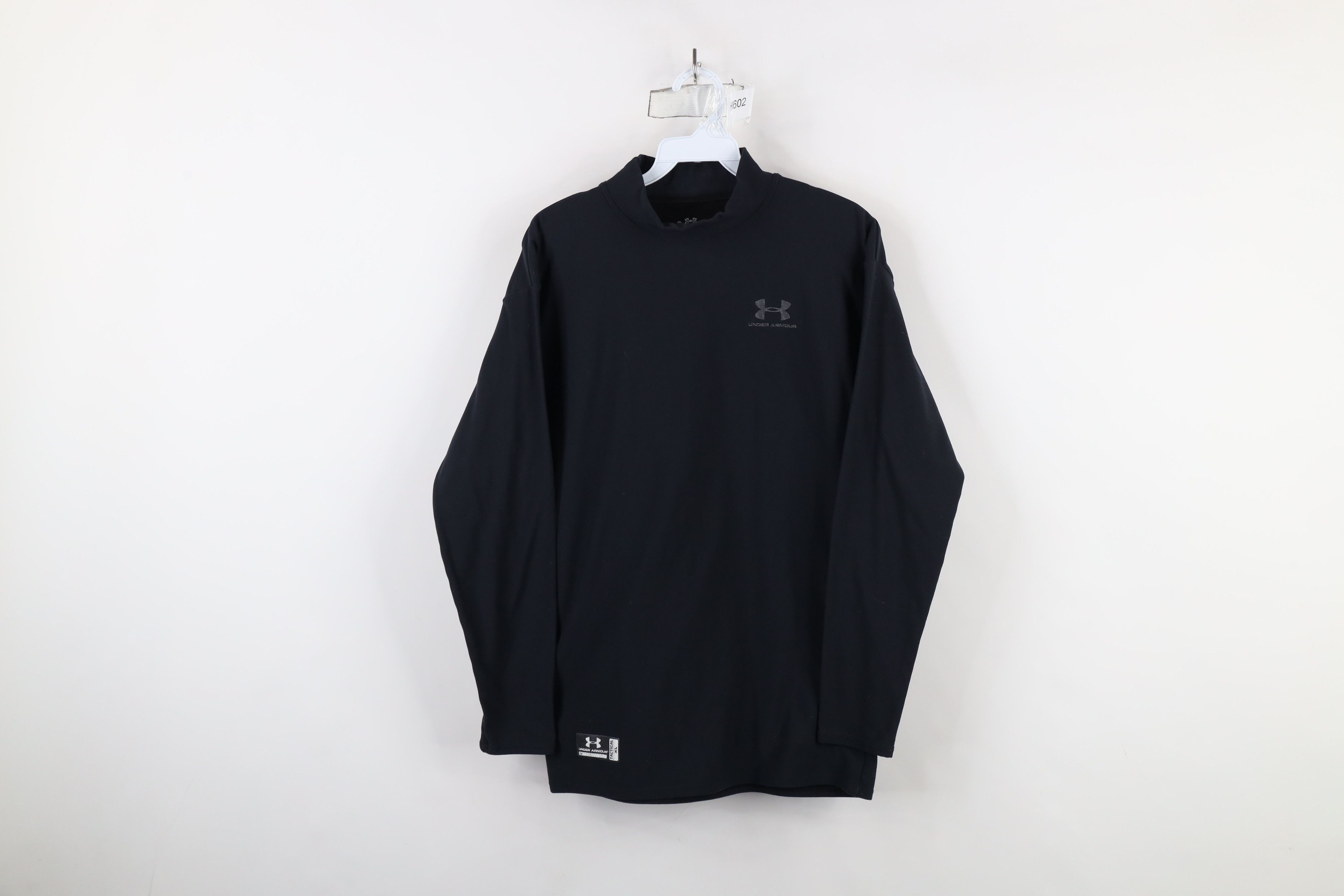 Under Armour × Vintage Vintage Under Armour Tactical Compression Mock Neck T-Shirt Size US XL / EU 56 / 4 - 1 Thumbnail