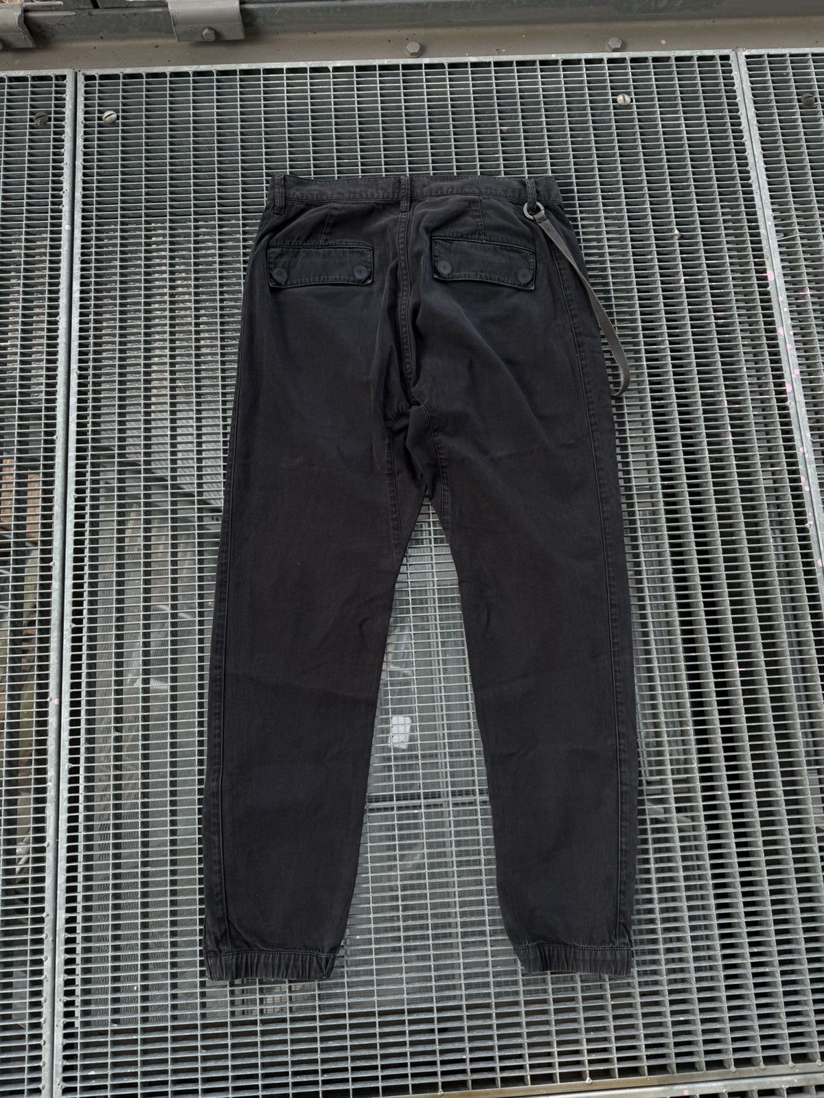 Helmut Lang Helmut Lang Curved Leg Track Pants Size US 30 / EU 46 - 11 Thumbnail