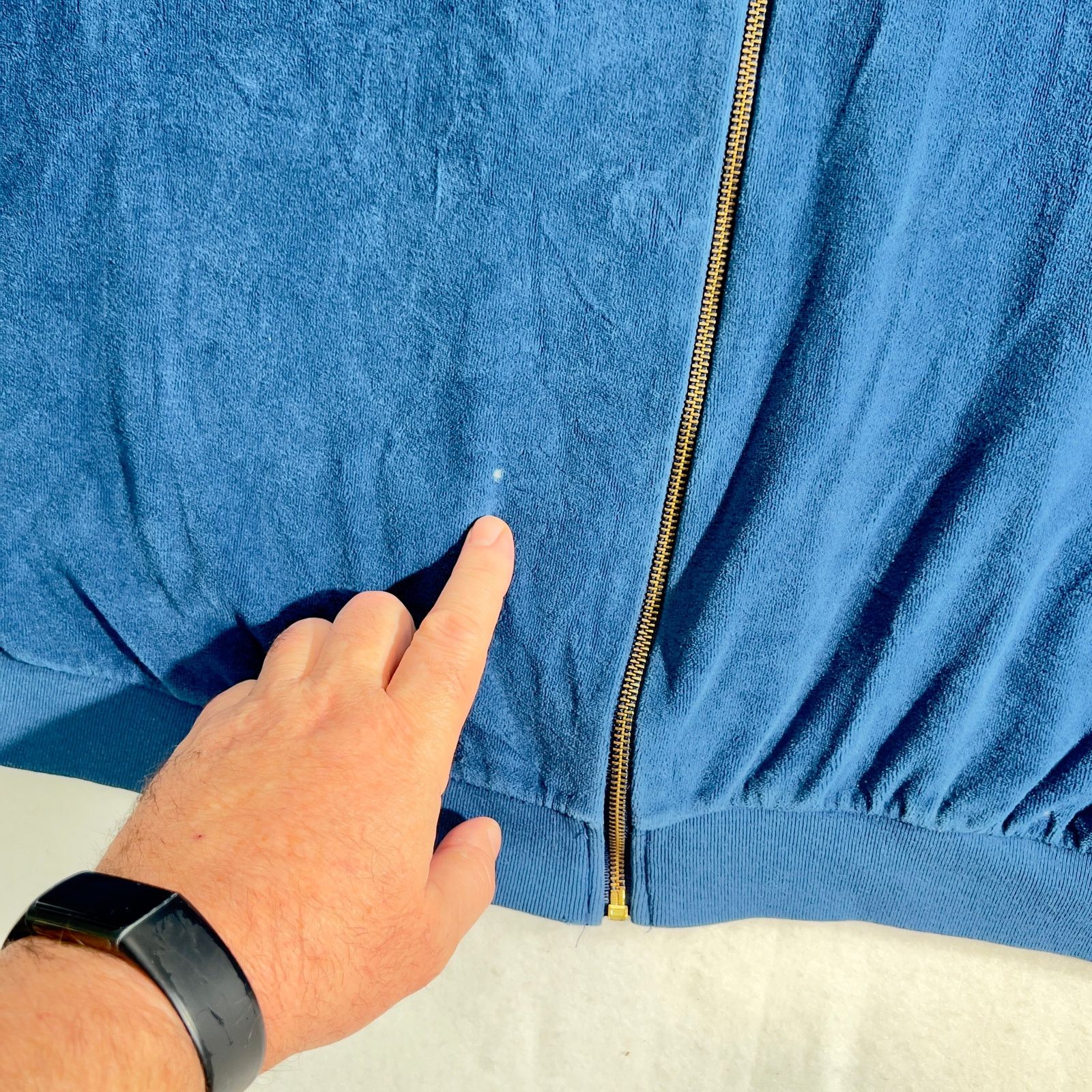 Other Full Zip Fleece Jacket Boundary Line Woman L? See Pics Blue Size L / US 10 / IT 46 - 4 Thumbnail