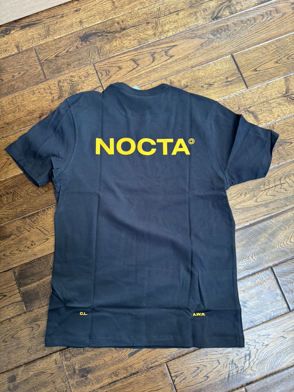 image of Drake x Nike Nocta Unreleased Logo Tee in Black, Men's (Size XL)