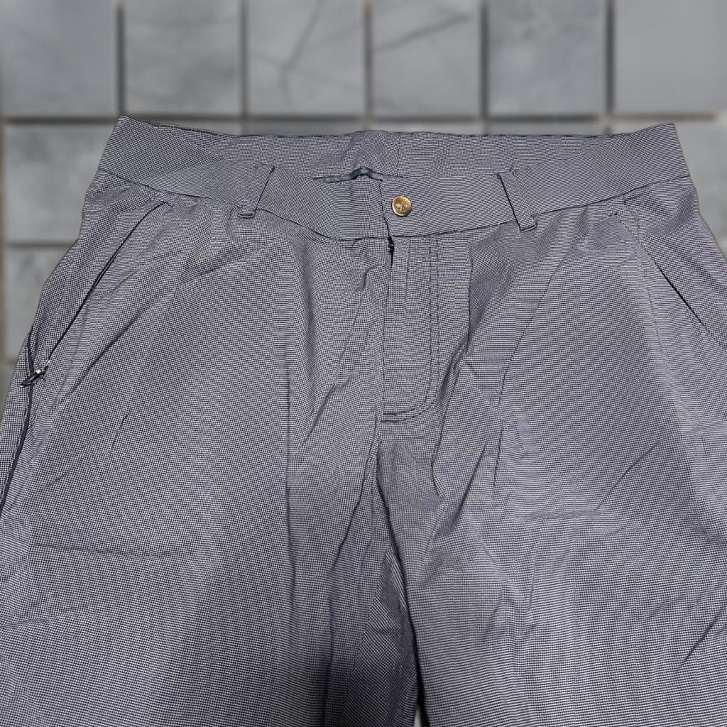 Vintage **Nevermindall Mens Blue Large Golf Performance Check Chino Pants** User: Nevermindall Mens Blue Large Golf Performance Check Chino Pants Size US 33 - 1 Thumbnail