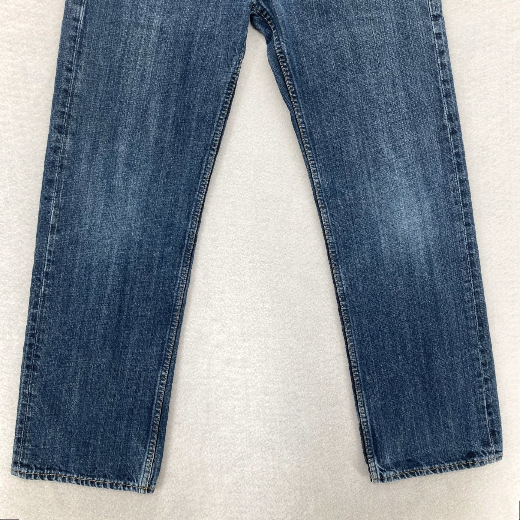 Vintage VINTAGE American Eagle Jeans Mens 28x30 Blue Relaxed Fit Denim Straight Leg Medium Wash Mens Jeans Size US 28 / EU 44 - 3 Thumbnail