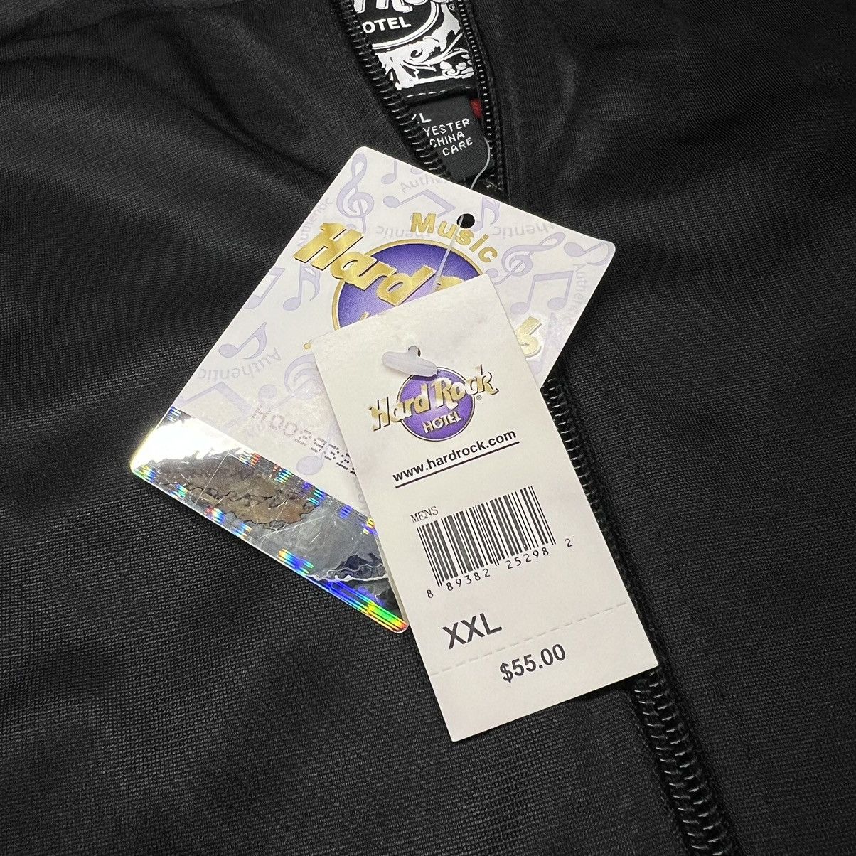 Hard Rock Cafe NEW Hard Rock Cafe Track Jacket Black Full Zip Coach Warm Up Size US XXL / EU 58 / 5 - 3 Thumbnail
