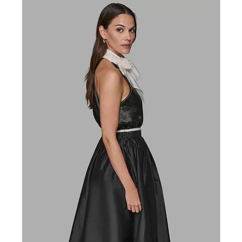 Karl Lagerfeld NWT Karl Lagerfield Paris Satin Dress Top Medium Glam Luxury Size M / US 6-8 / IT 42-44 - 3 Thumbnail