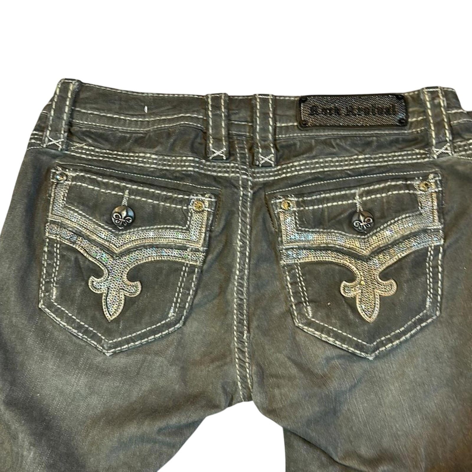 Rock Revival Rock Revival Skinny Jeans -30 Delissa Size 30" / US 8 / IT 44 - 5 Thumbnail