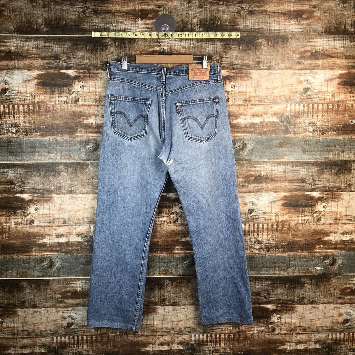 Levi's DL Levis 501 Blue jeans Denim Pants #C273 Size US 32 / EU 48 - 12 Thumbnail