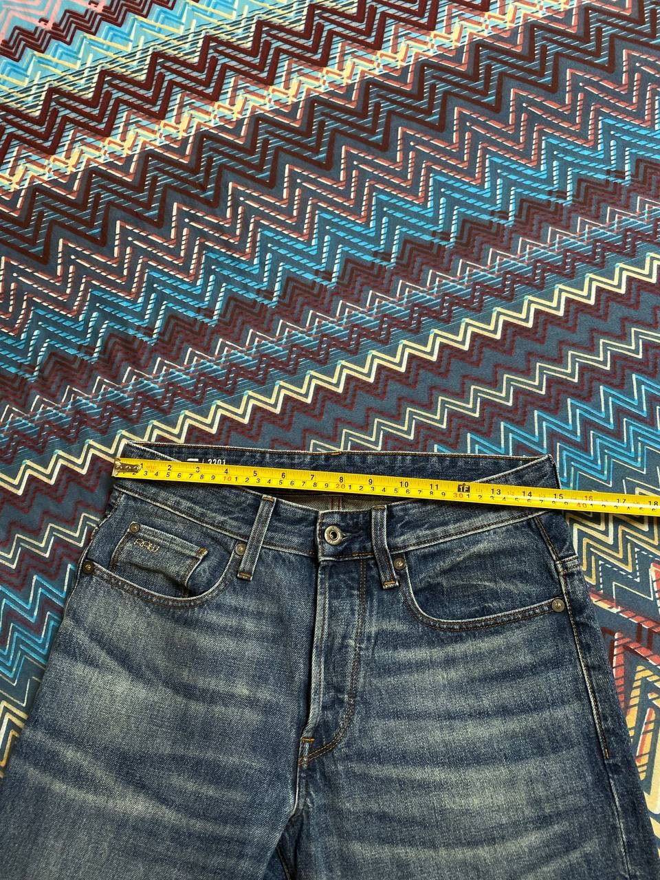 G-Star G-Star Raw Denim pants tapered vintage logo jeans Y2K 3301 Size US 29 - 15 Thumbnail