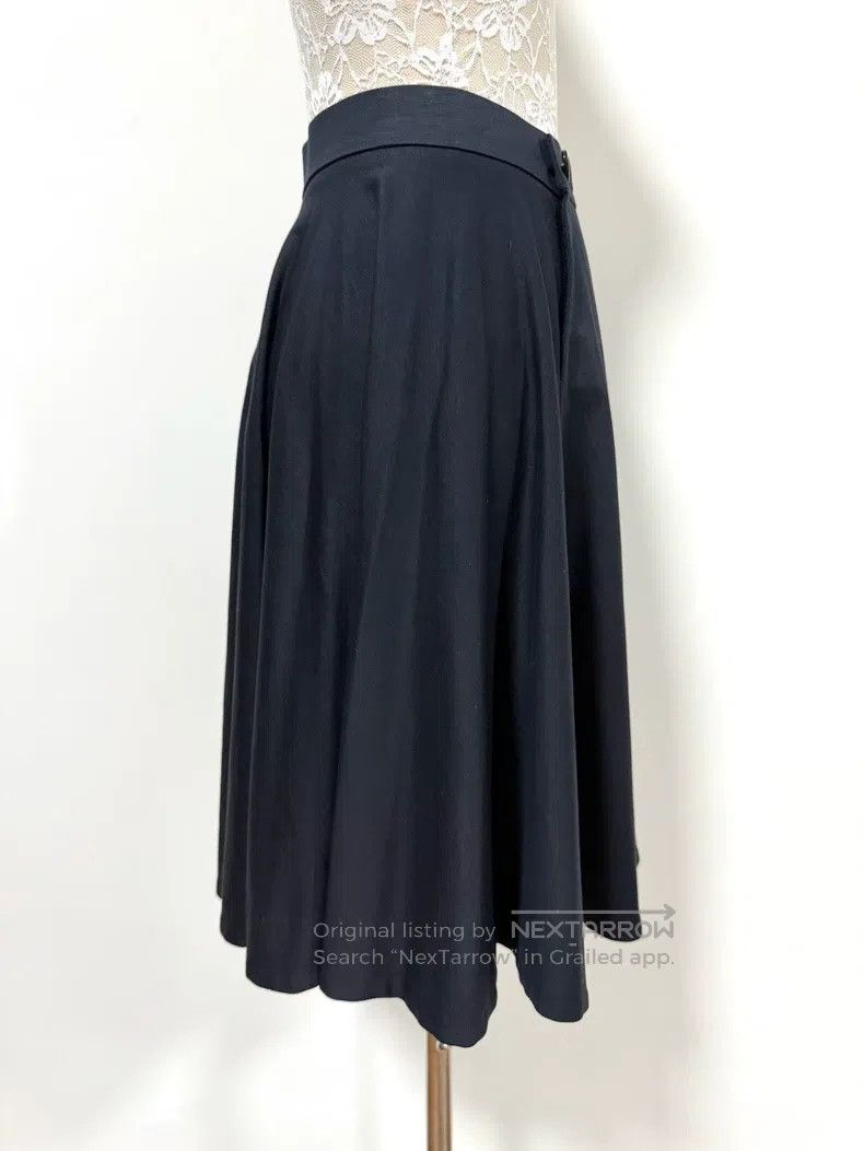 Vivienne Westwood Vivienne Westwood size 2 Black double Saturn buckle A-line Size 24" / US 00 / IT 34 - 4 Thumbnail