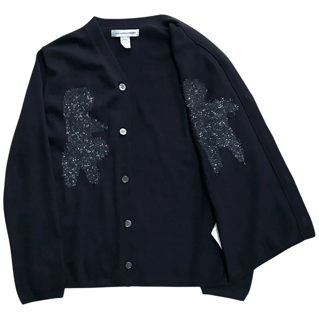 Comme des Garcons Comme des Garcons Shirt Intarsia Cardigan - AW19 Size US M / EU 48-50 / 2 - 6 Thumbnail