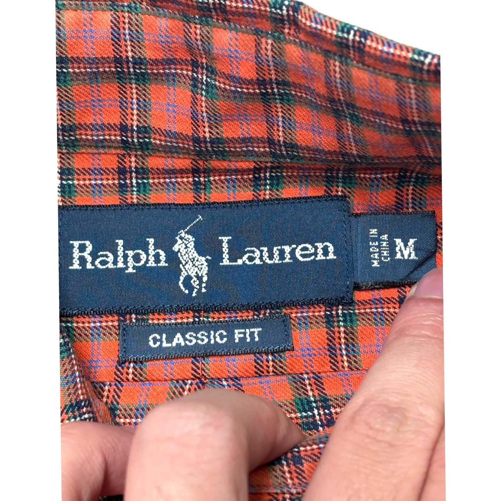 Polo Ralph Lauren Polo Ralph Lauren Mens Classic Fit Plaid Button-Down Shirt Red Green Tartan M Size US M / EU 48-50 / 2 - 4 Thumbnail
